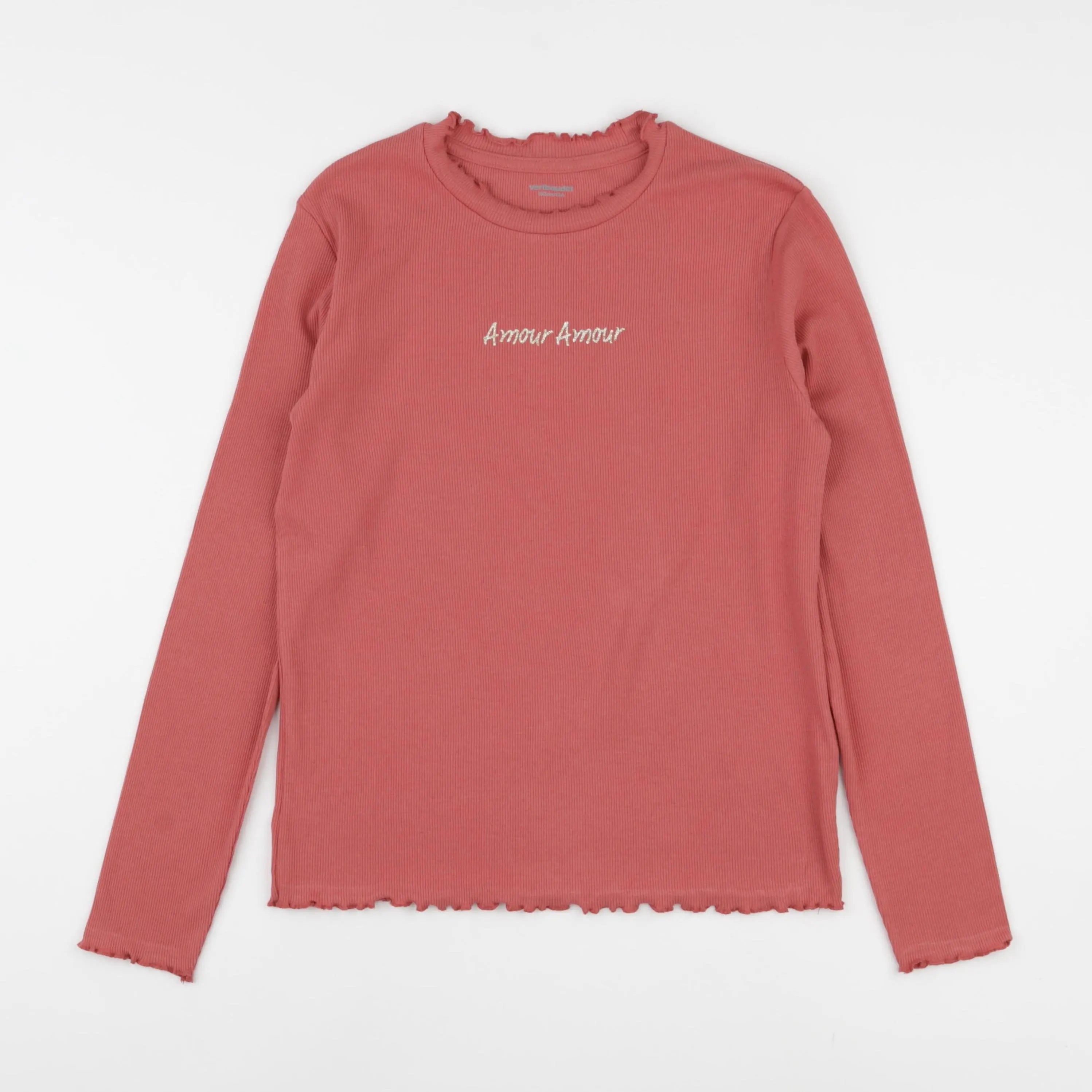 Vertbaudet - tee-shirt rose - 12 ans