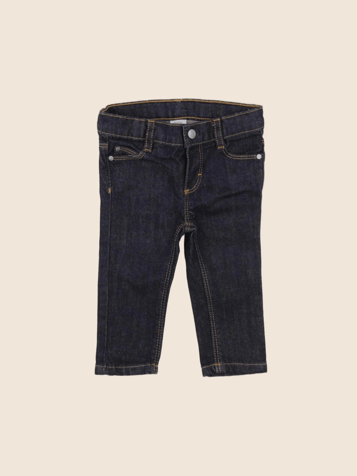 Petit Bateau - jean bleu - 6 mois