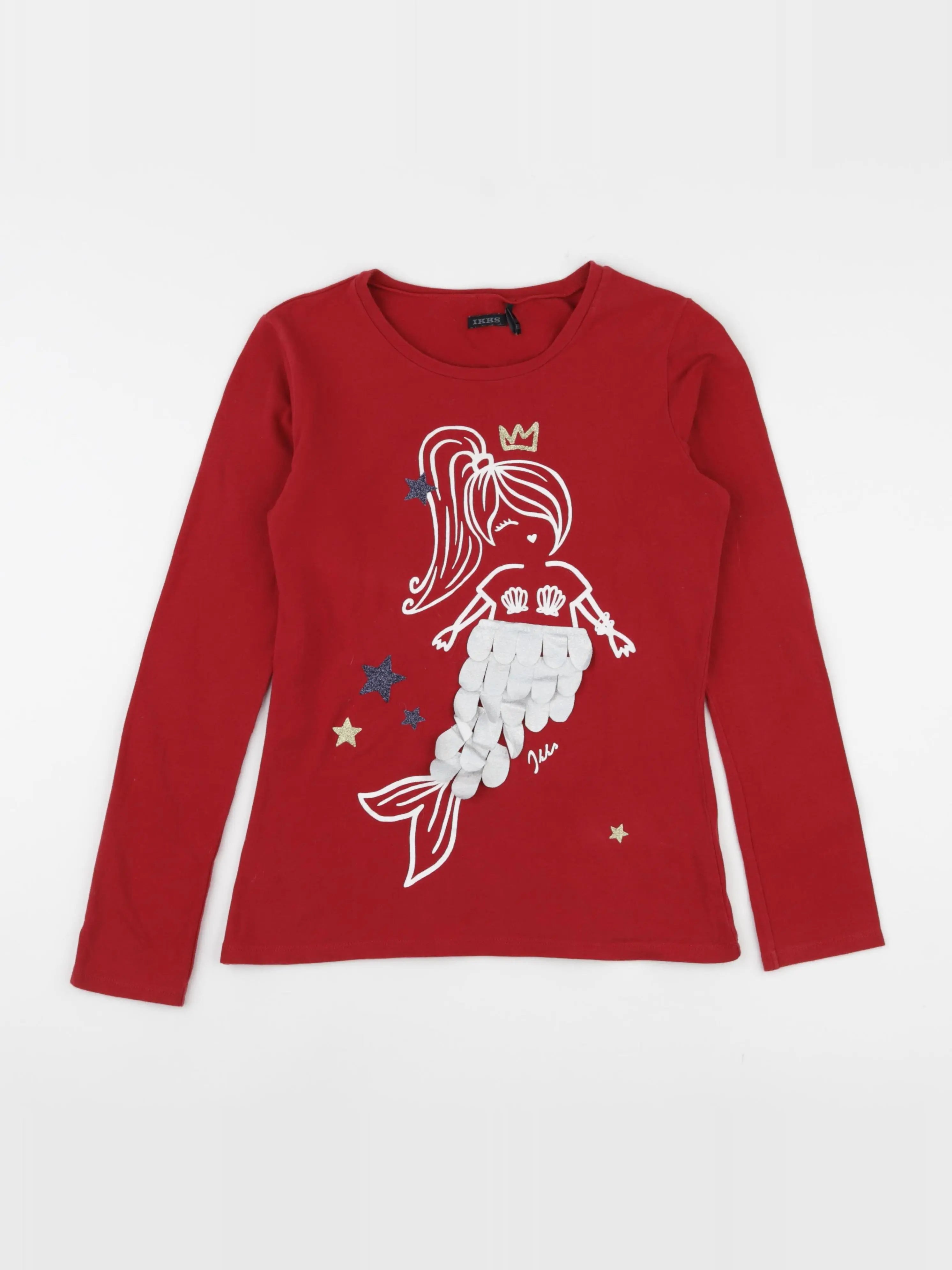 IKKS - tee-shirt rouge - 12 ans