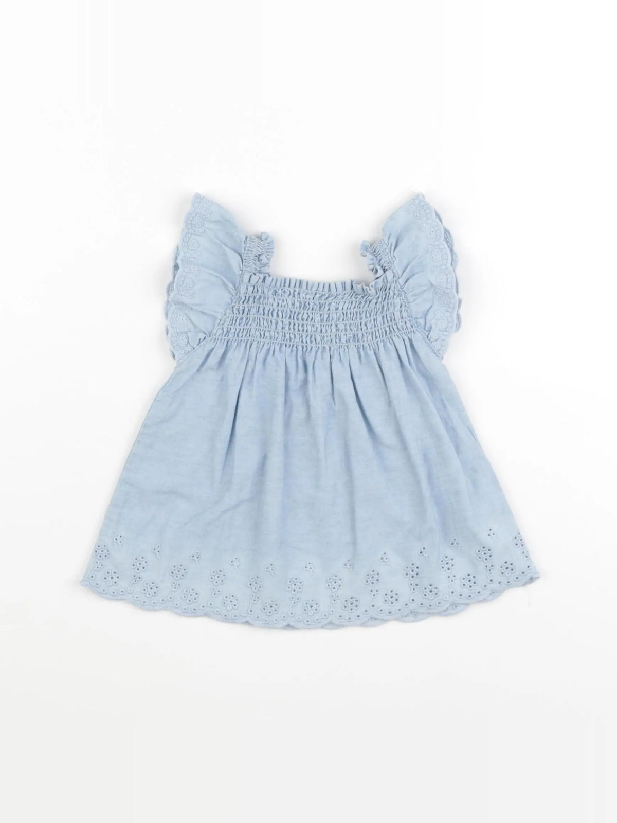 Zara - robe bleu - 1/3 mois