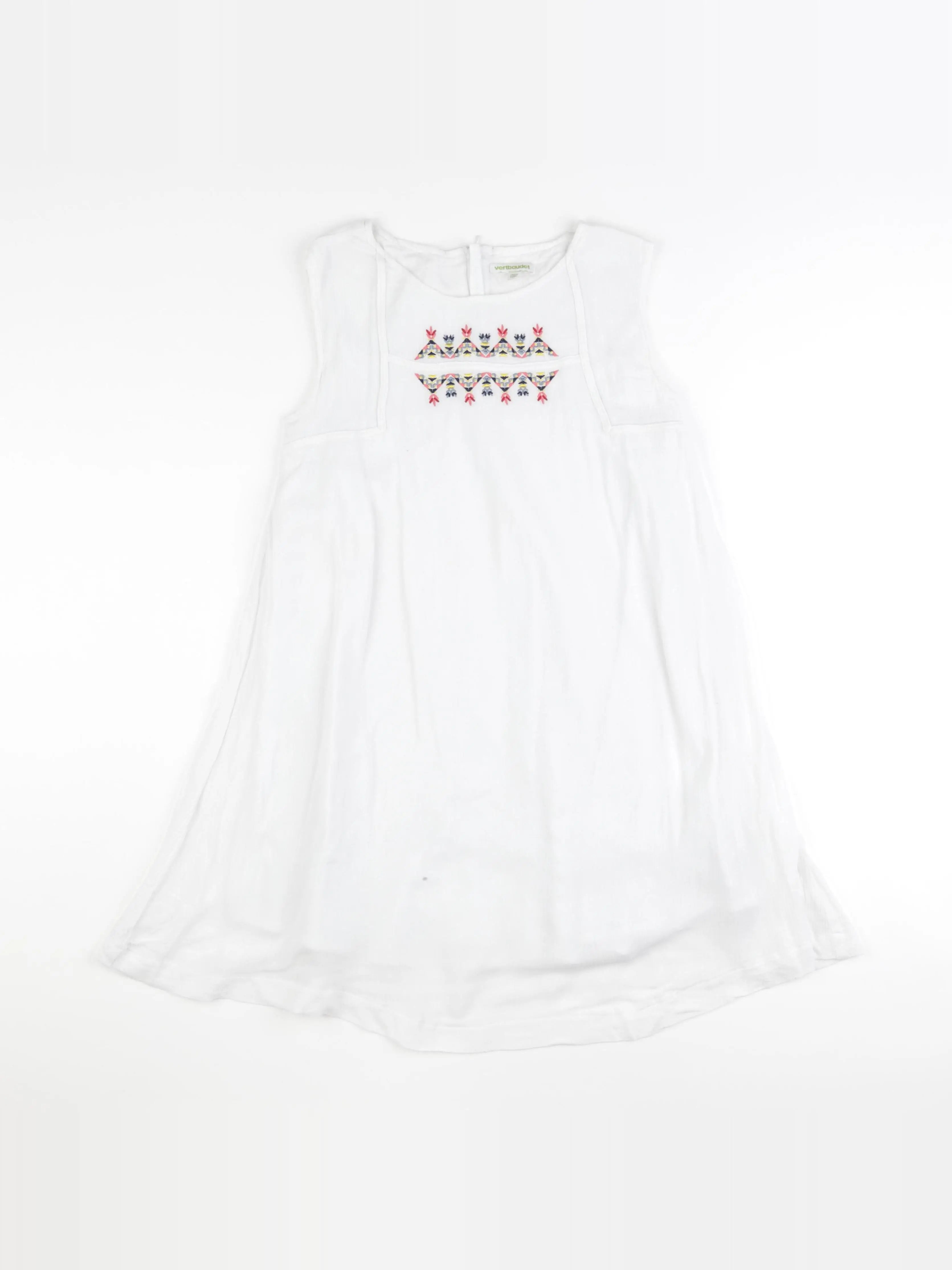 Vertbaudet - robe blanc - 12 ans