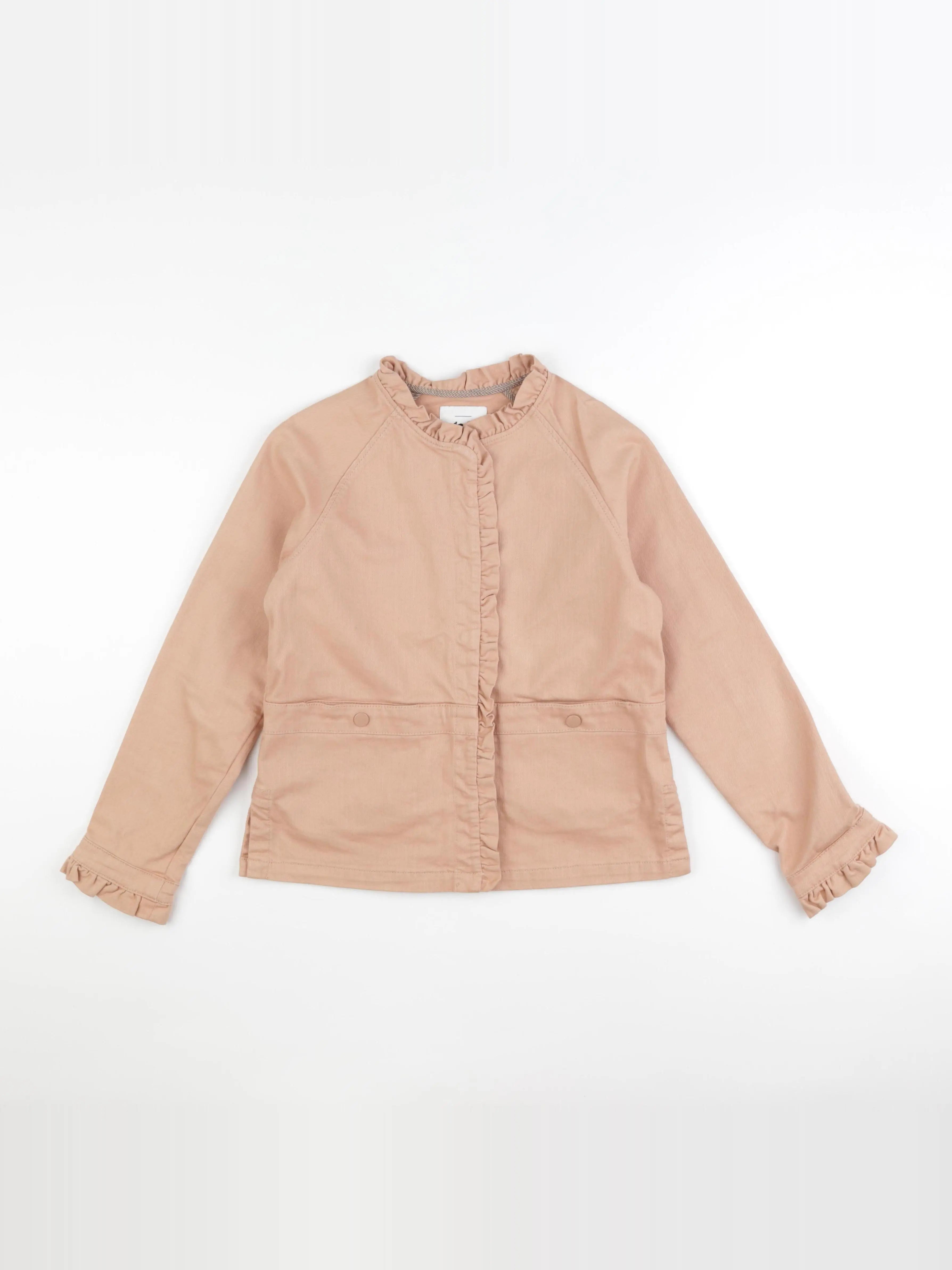 Cyrillus - veste orange - 12 ans