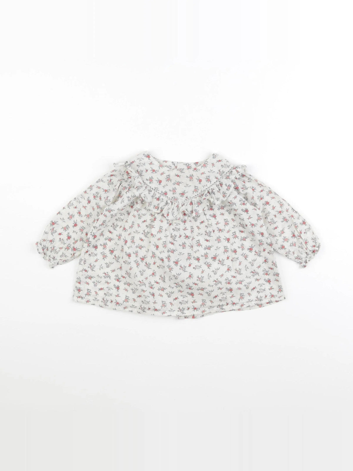 Bonton - blouse beige - 12 mois