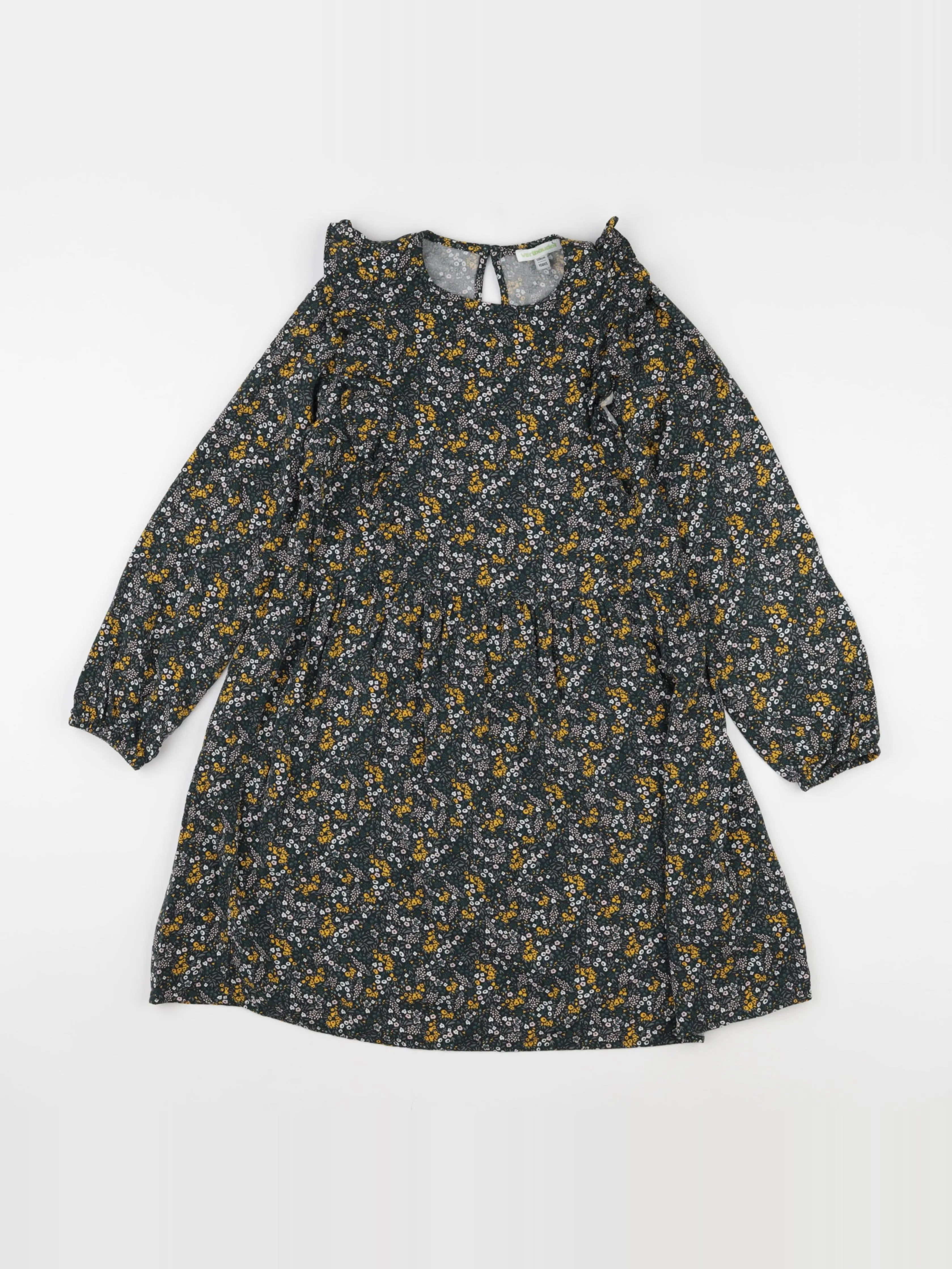 Vertbaudet - robe vert - 10 ans