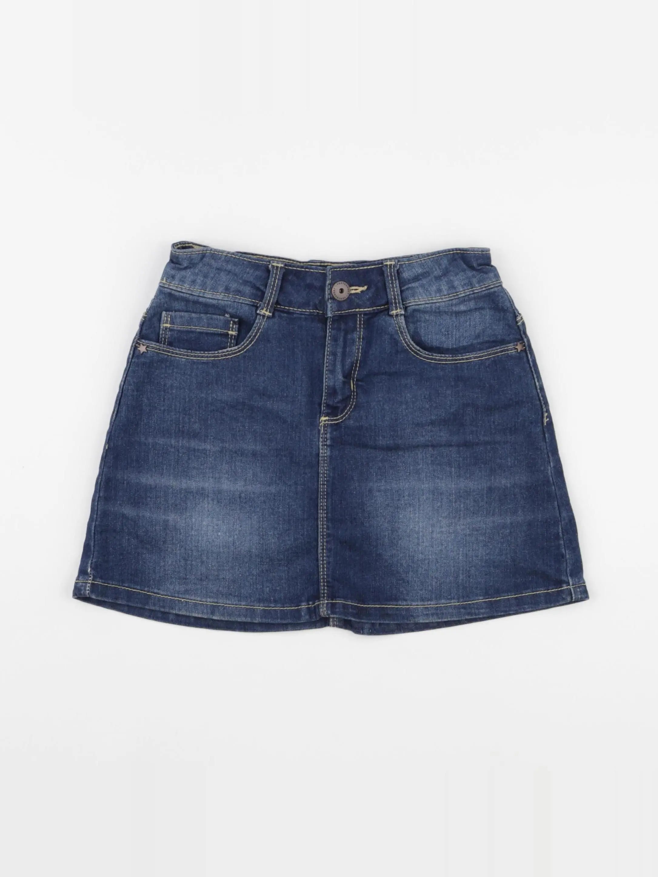 Vertbaudet - jupe bleu - 9 ans