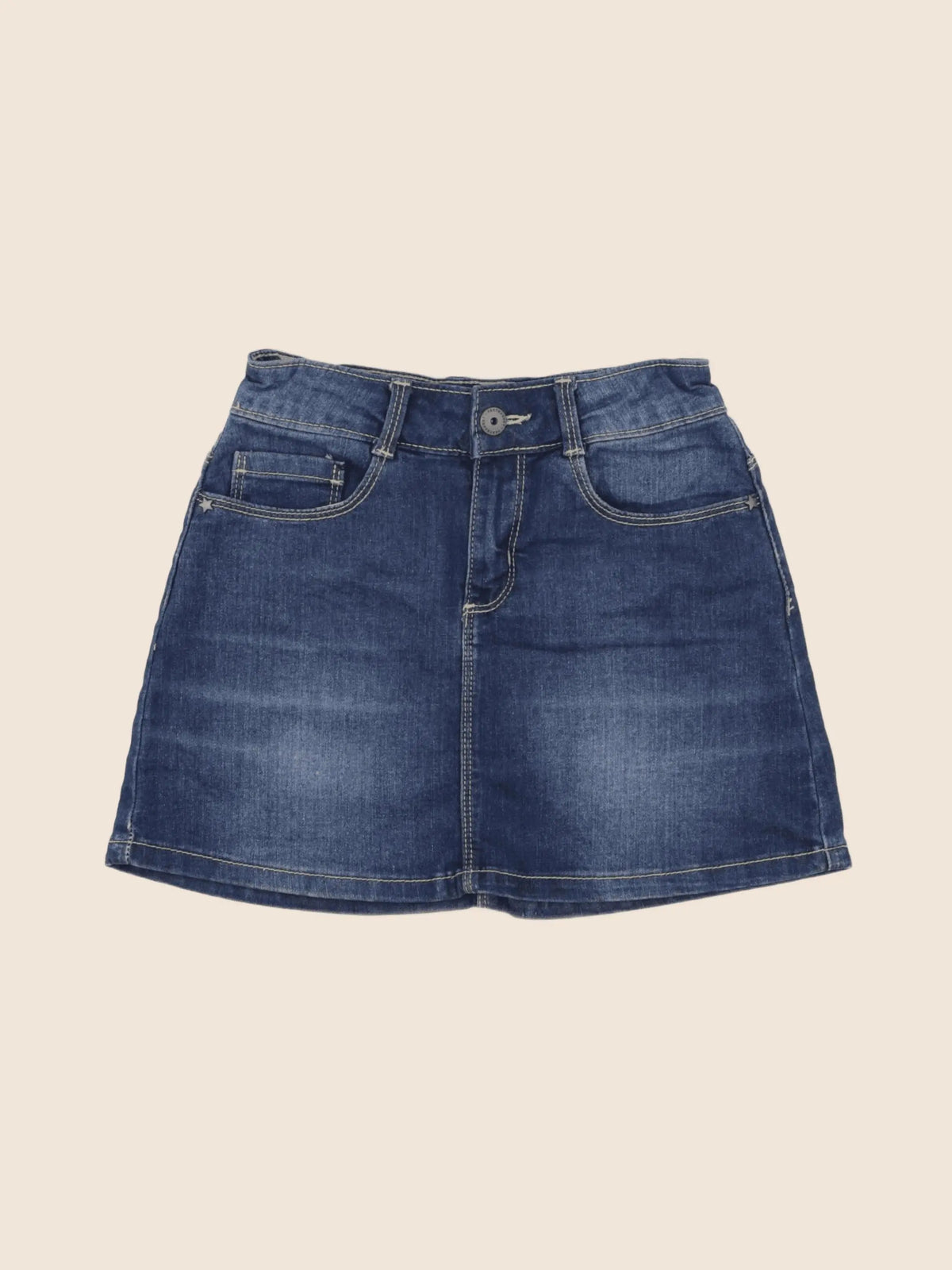 Vertbaudet - jupe bleu - 9 ans