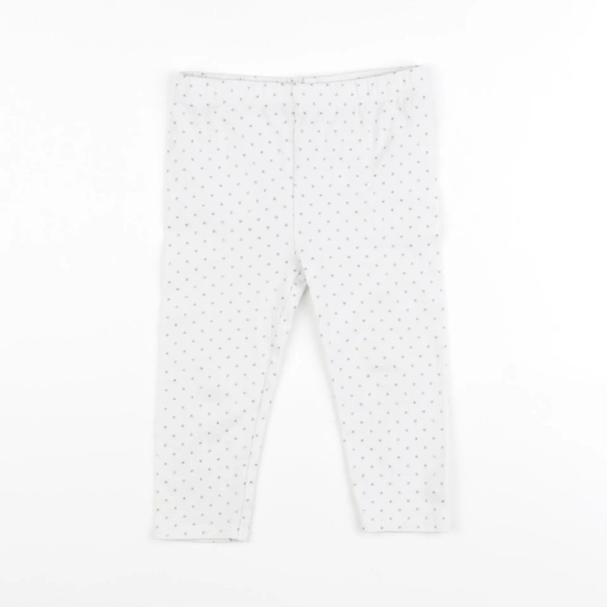 Vertbaudet - legging blanc - 18 mois