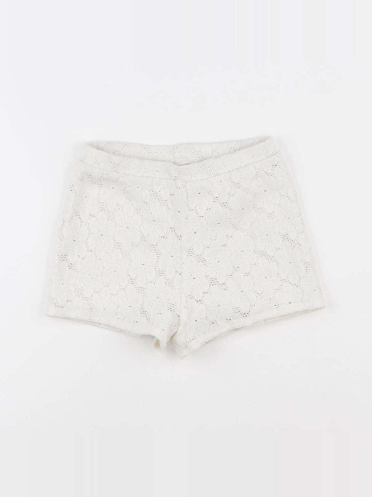 H&M - short blanc - 6/8 ans