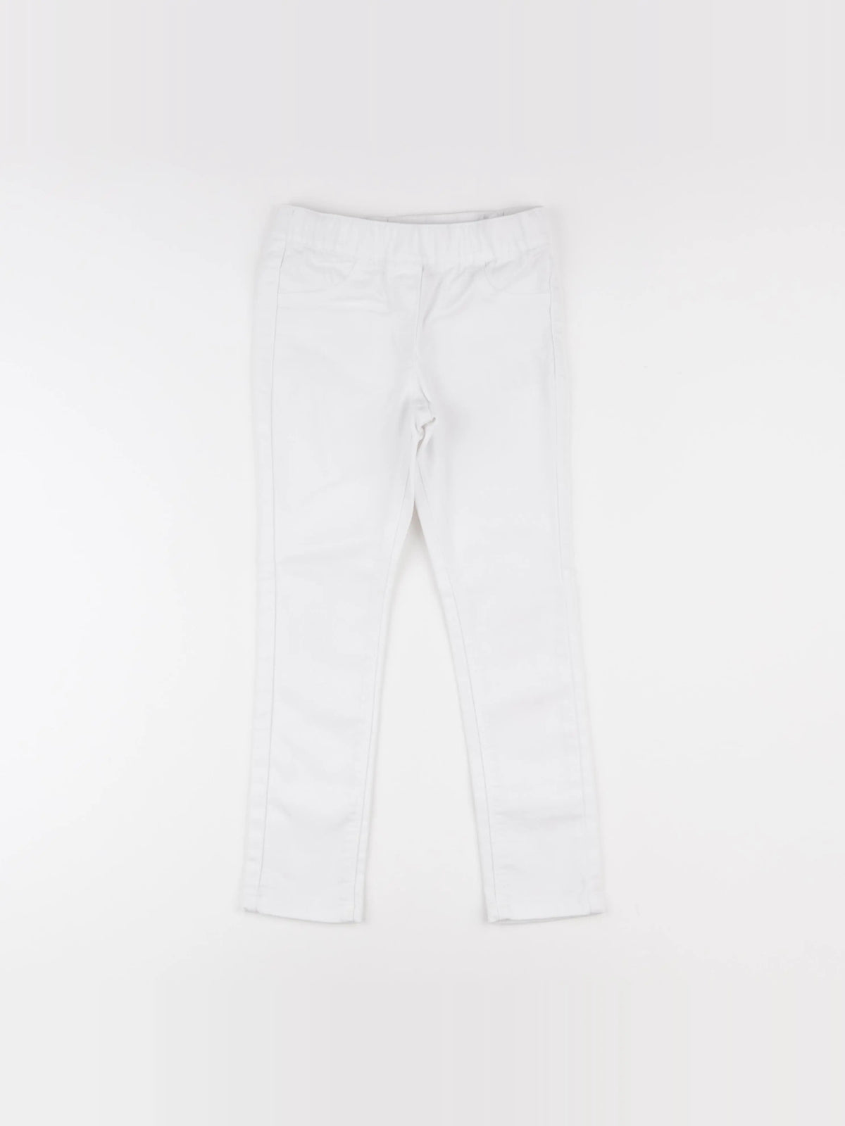 Vertbaudet - jegging blanc - 5 ans
