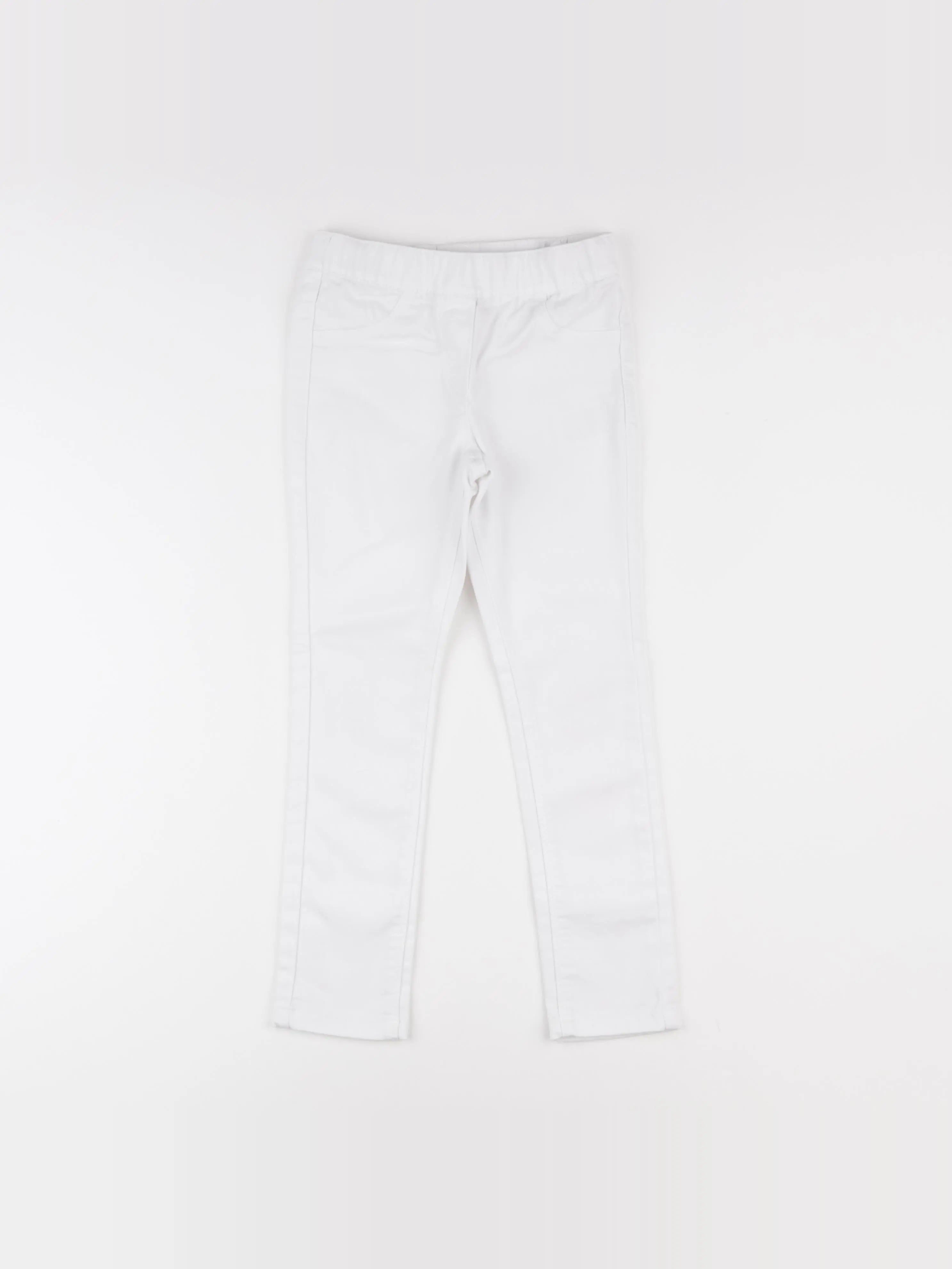 Vertbaudet - jegging blanc - 5 ans