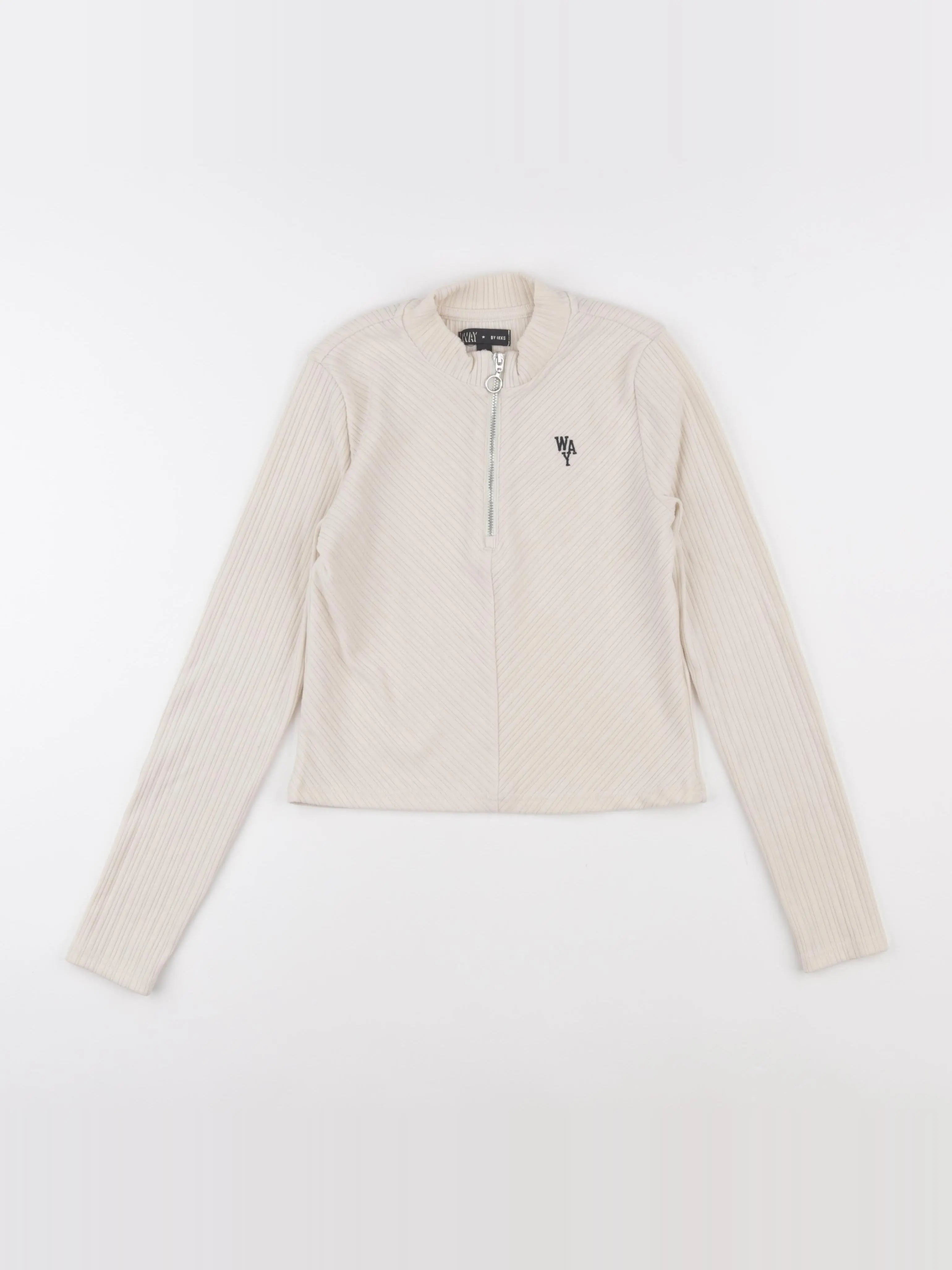 IKKS - tee-shirt beige - 12 ans