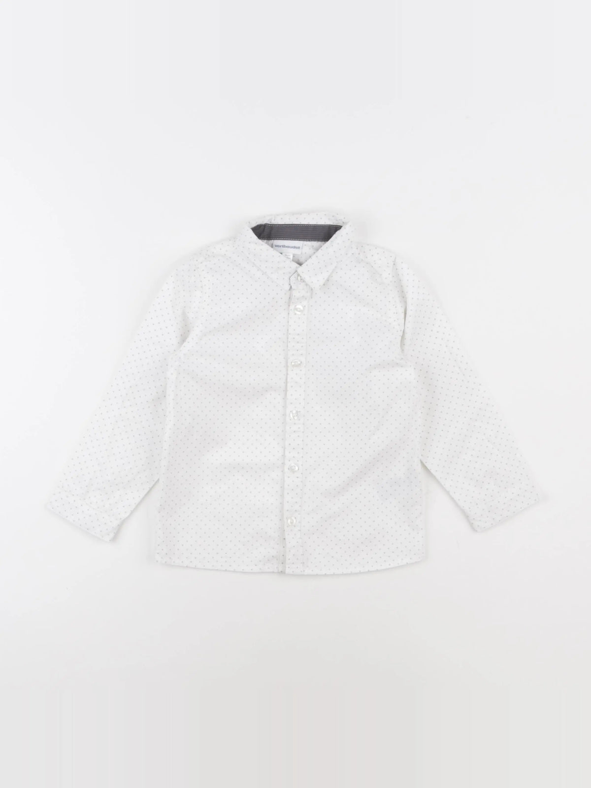 Vertbaudet - chemise blanc - 3 ans