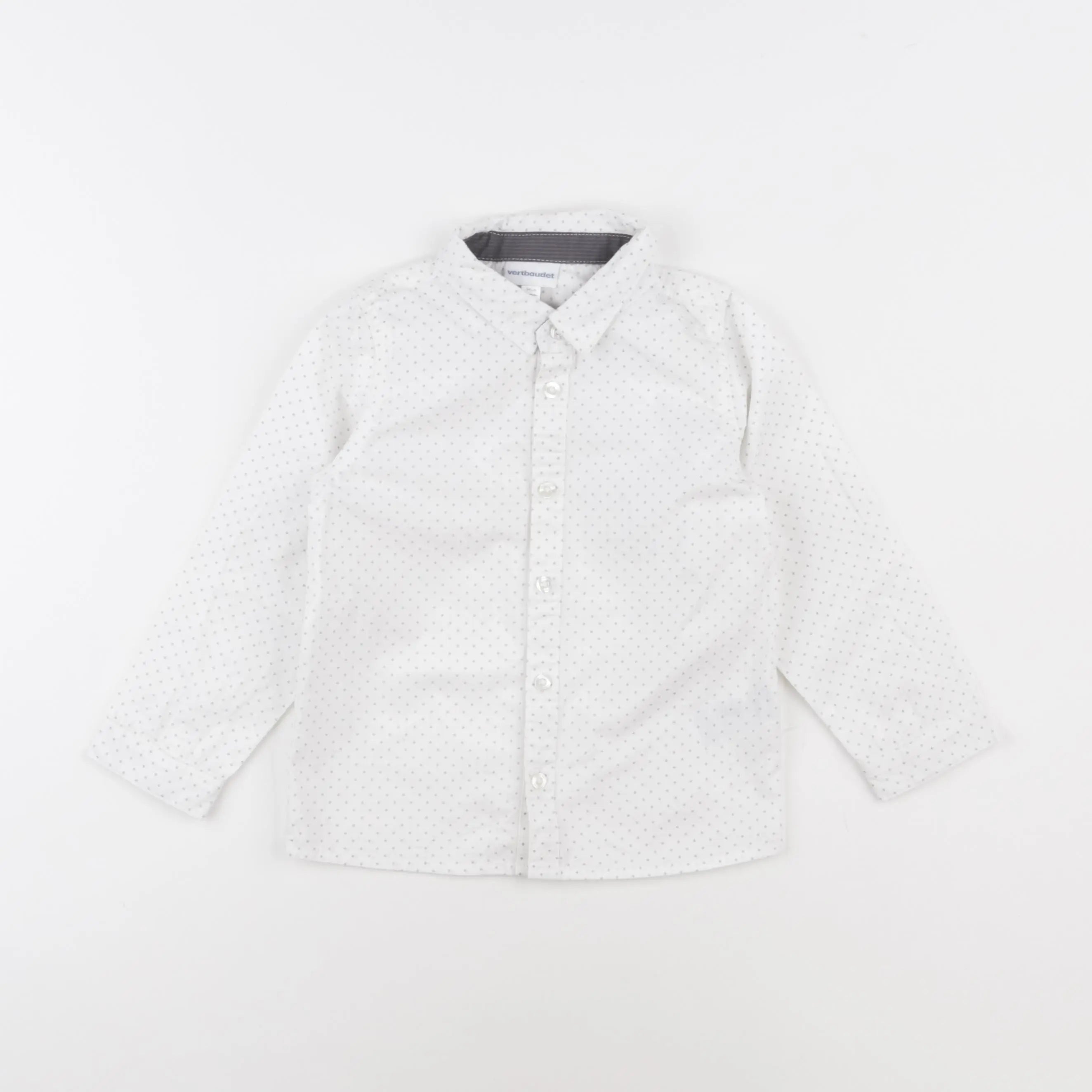 Vertbaudet - chemise blanc - 3 ans