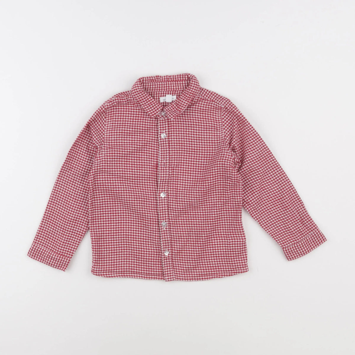 Vertbaudet - chemise rouge - 3 ans
