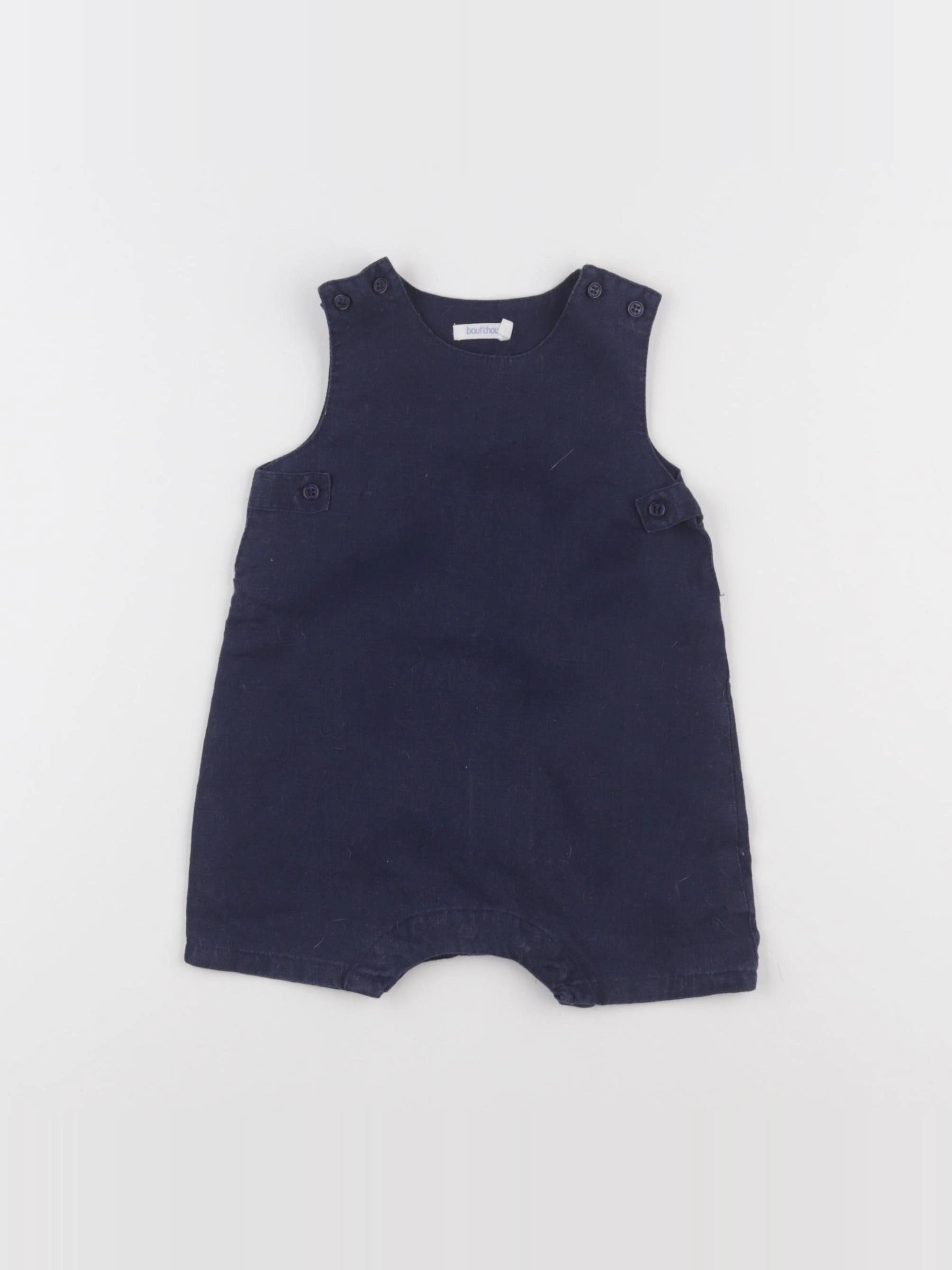 Boutchou - combinaison bleu - 3 mois