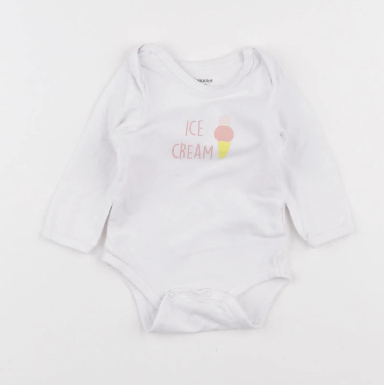 Vertbaudet - body blanc - 3 mois