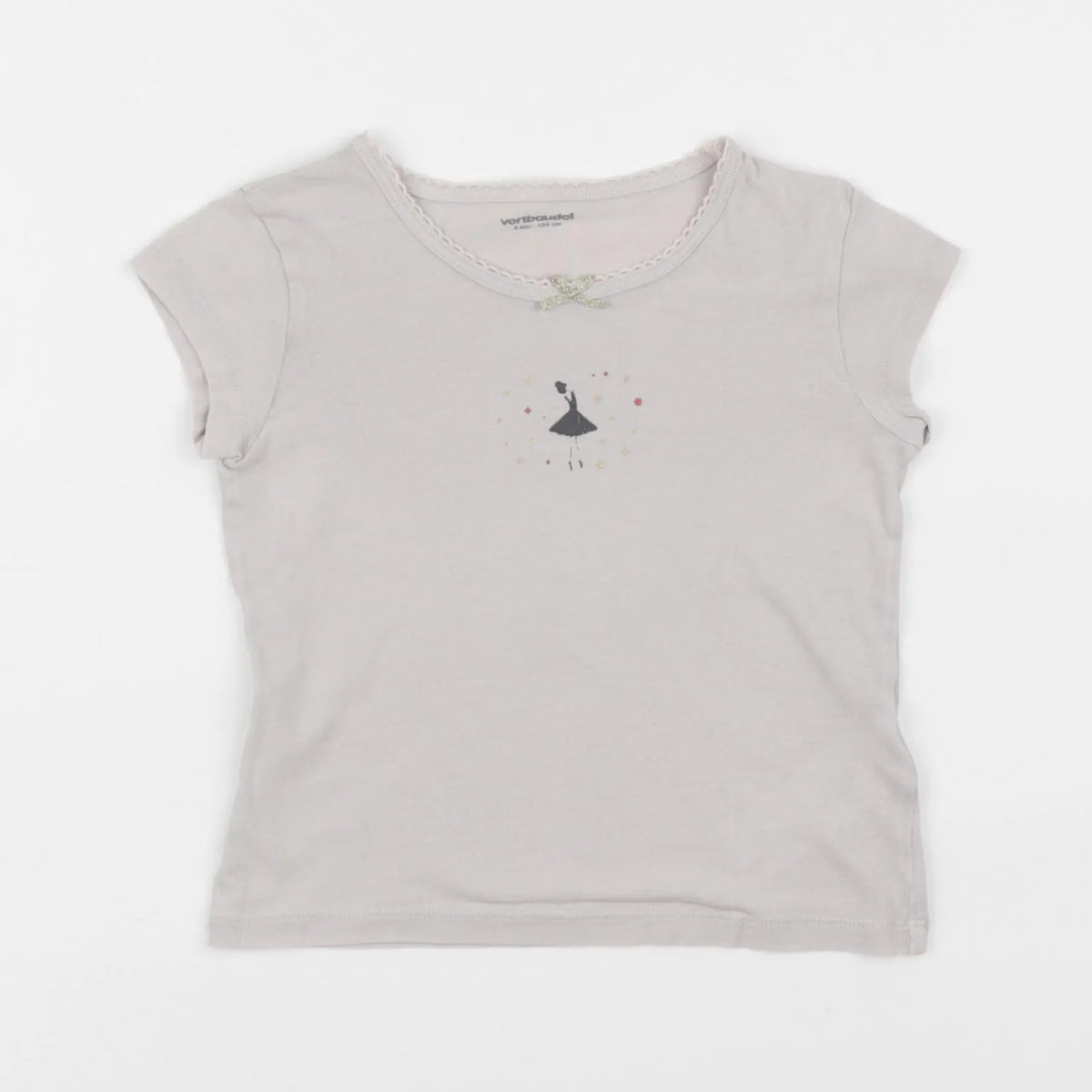 Vertbaudet - maillot de corps gris - 4 ans