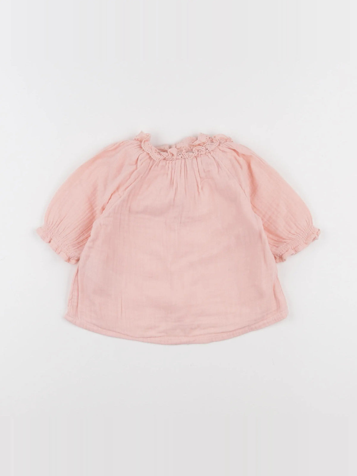 Vertbaudet - blouse rose - 18 mois