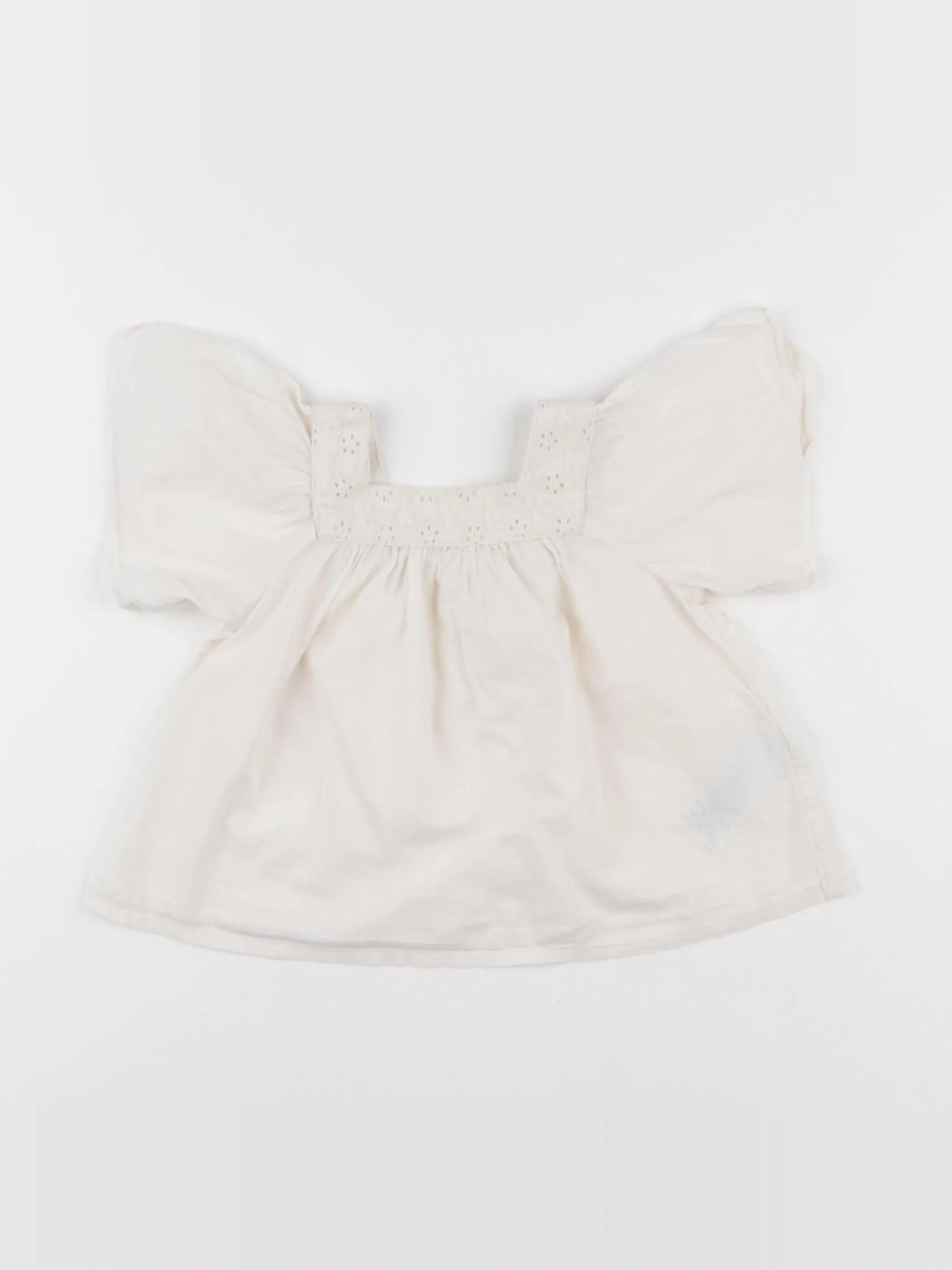 Vertbaudet - blouse beige - 18 mois