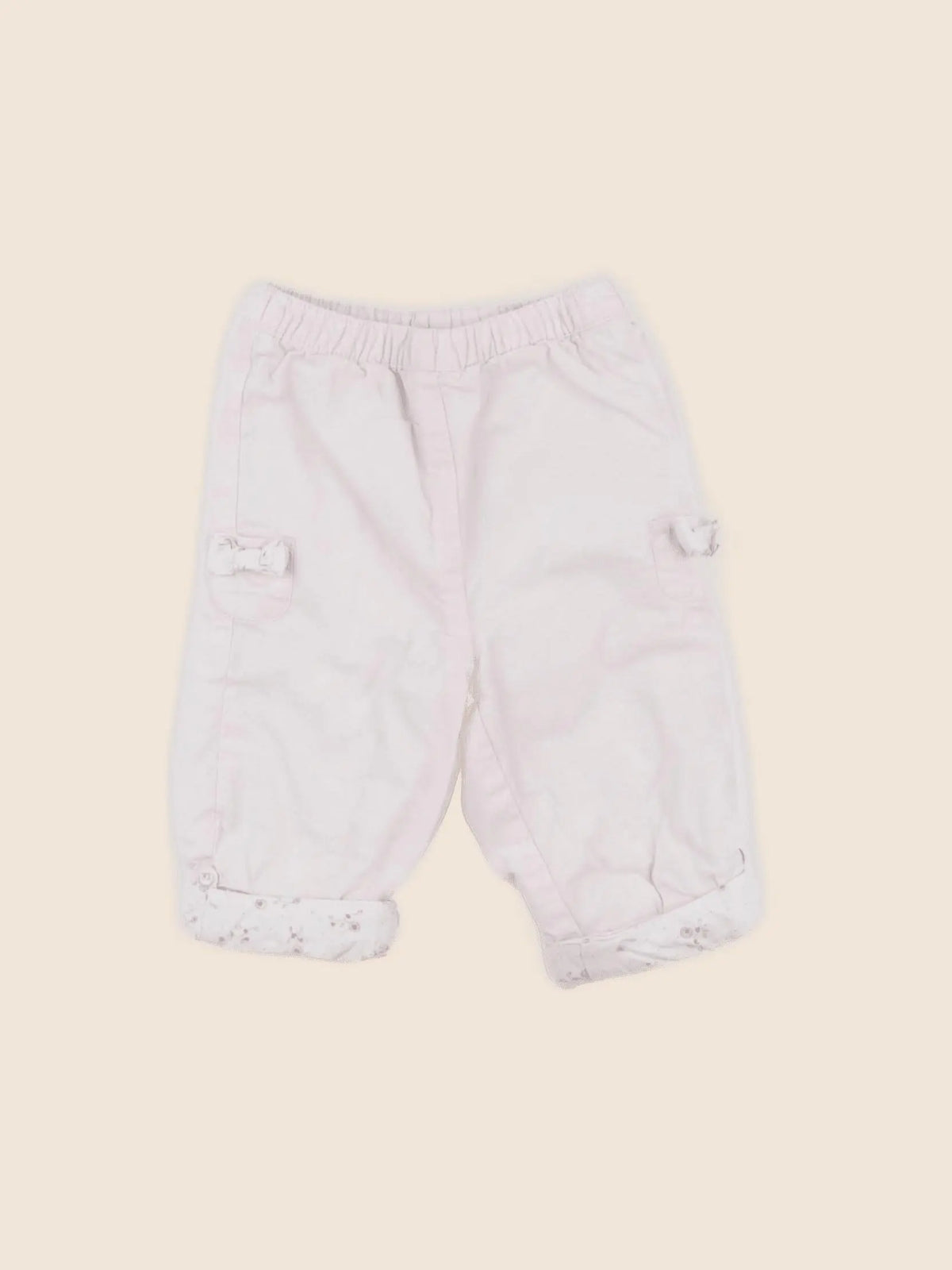 Cyrillus - pantalon doublé rose - 3 mois