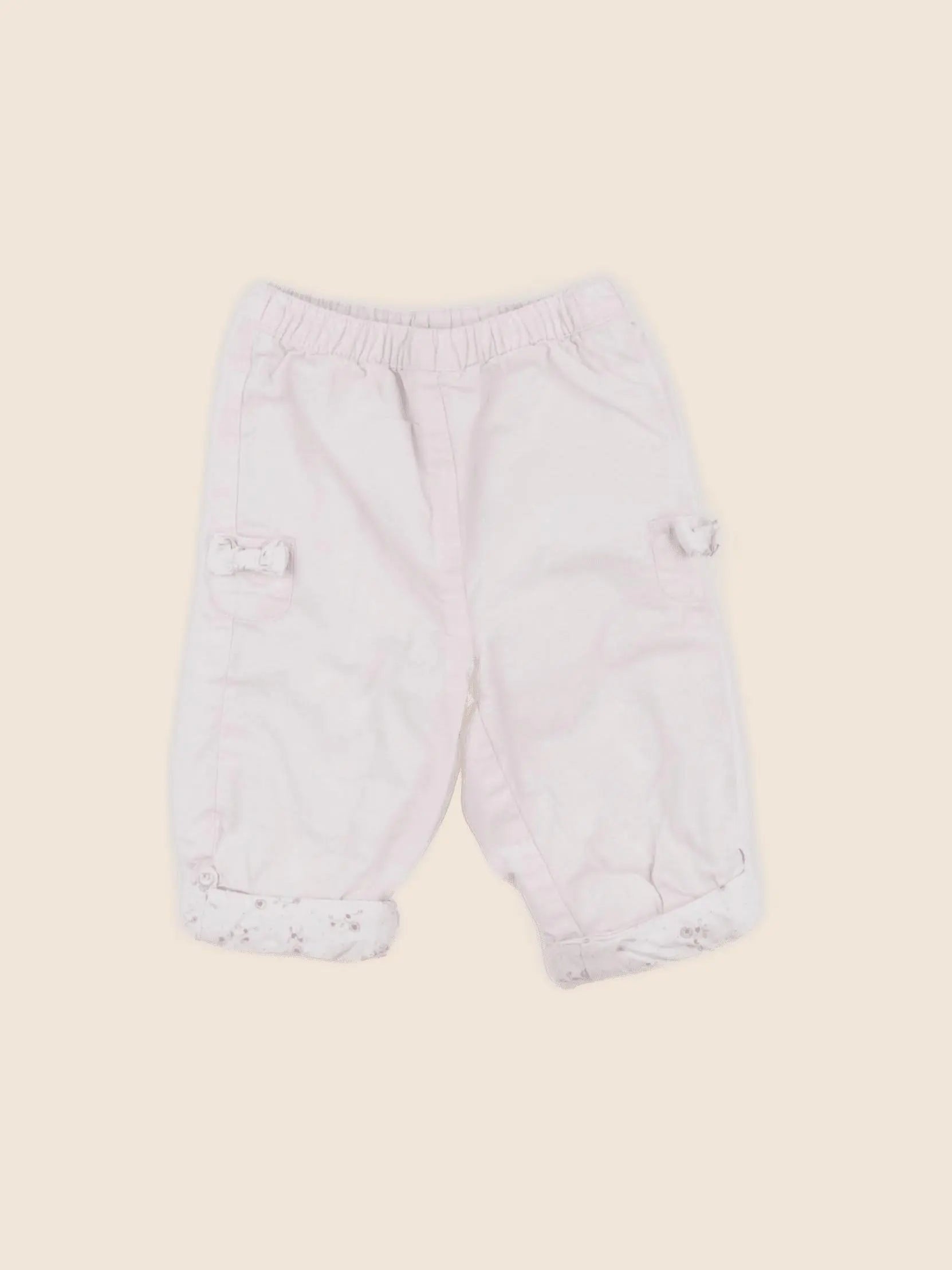 Cyrillus - pantalon doublé rose - 3 mois