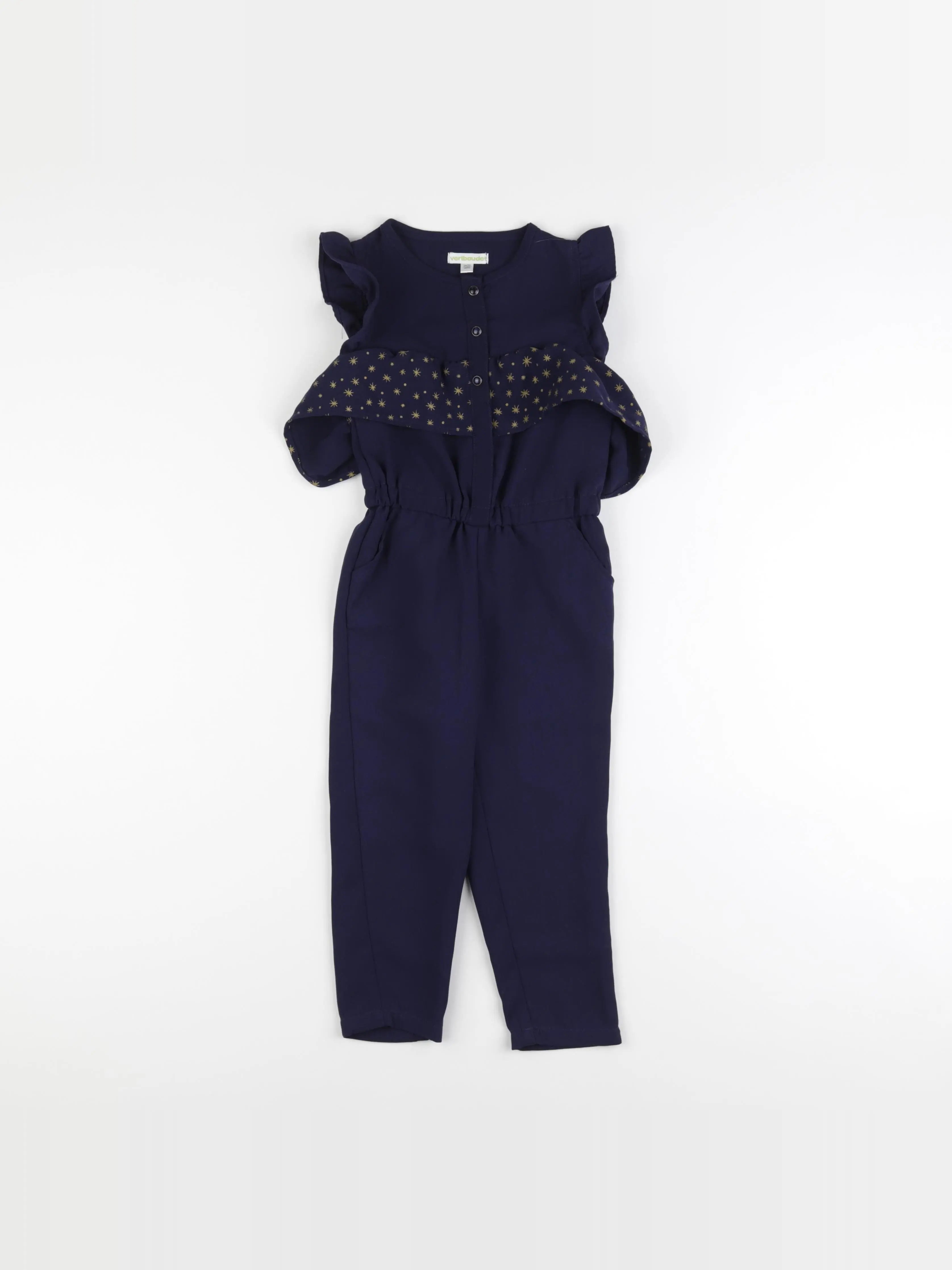 Vertbaudet - combinaison bleu - 3 ans
