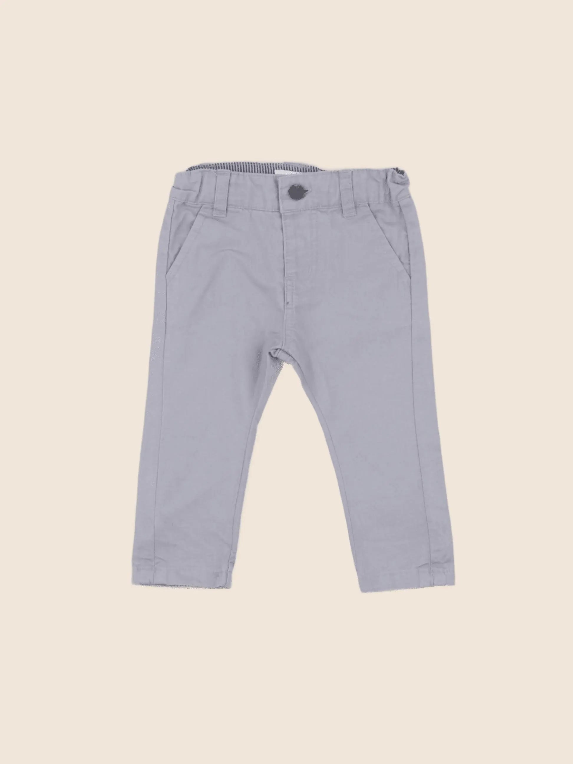 Vertbaudet - pantalon gris - 3 mois