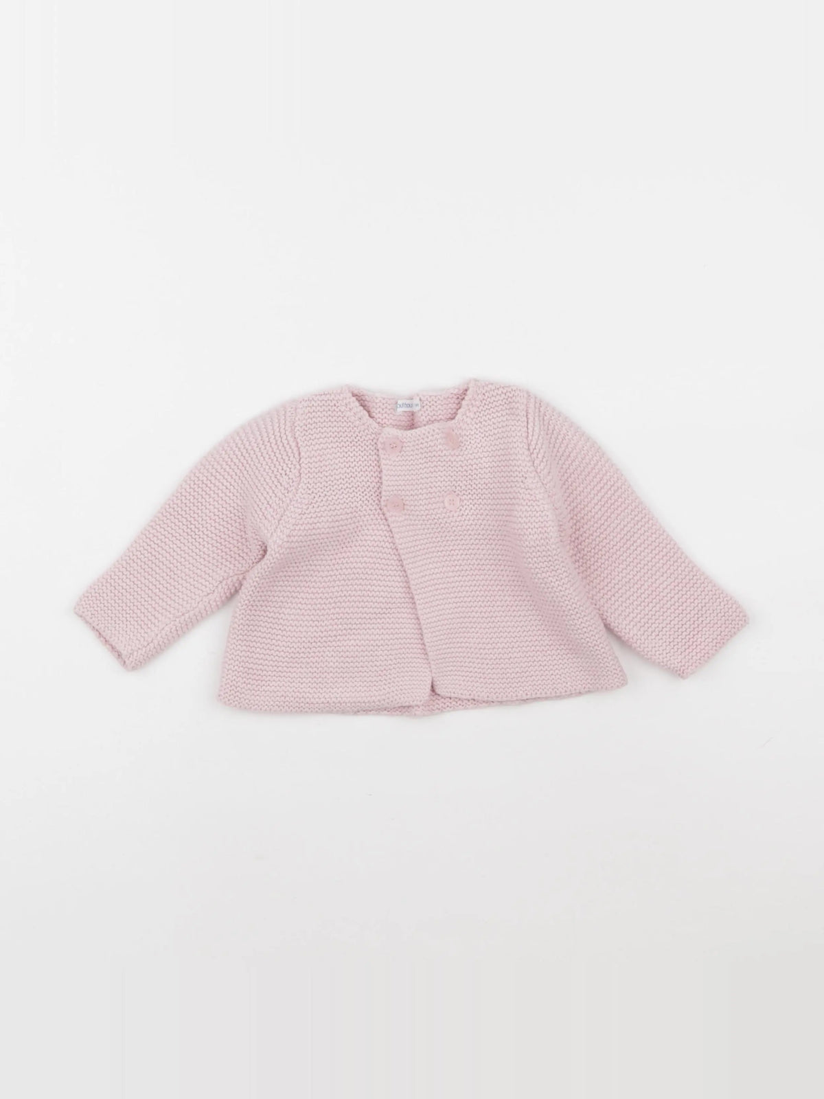 Boutchou - gilet rose - 9 mois