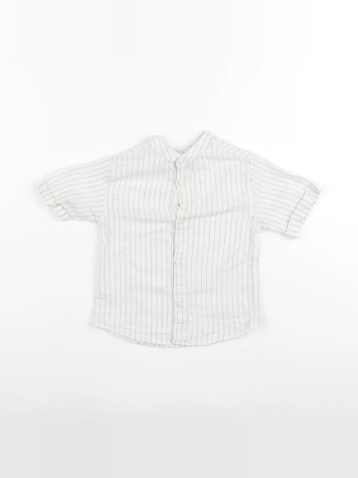 Zara - chemise blanc - 12/18 mois