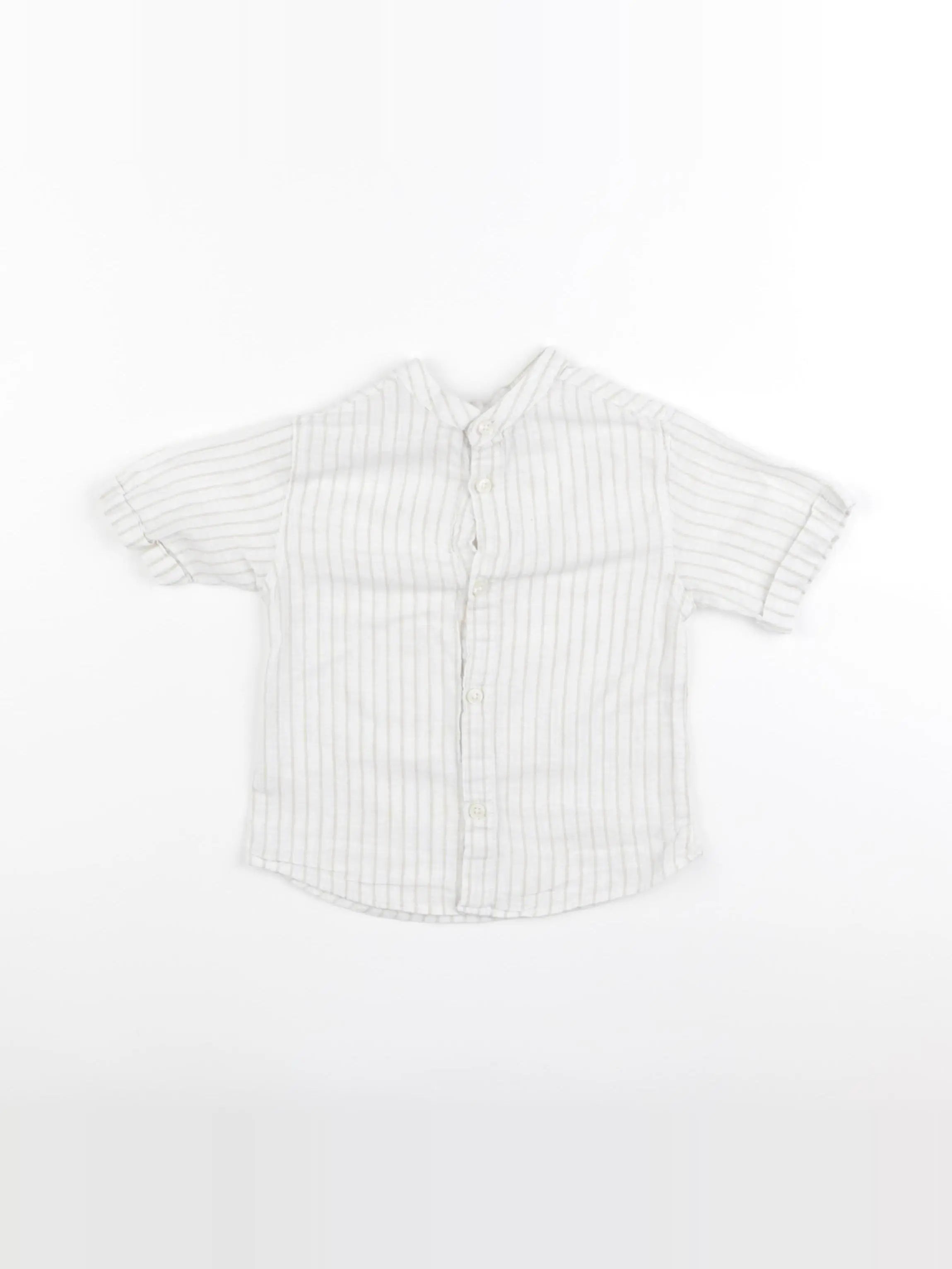 Zara - chemise blanc - 12/18 mois
