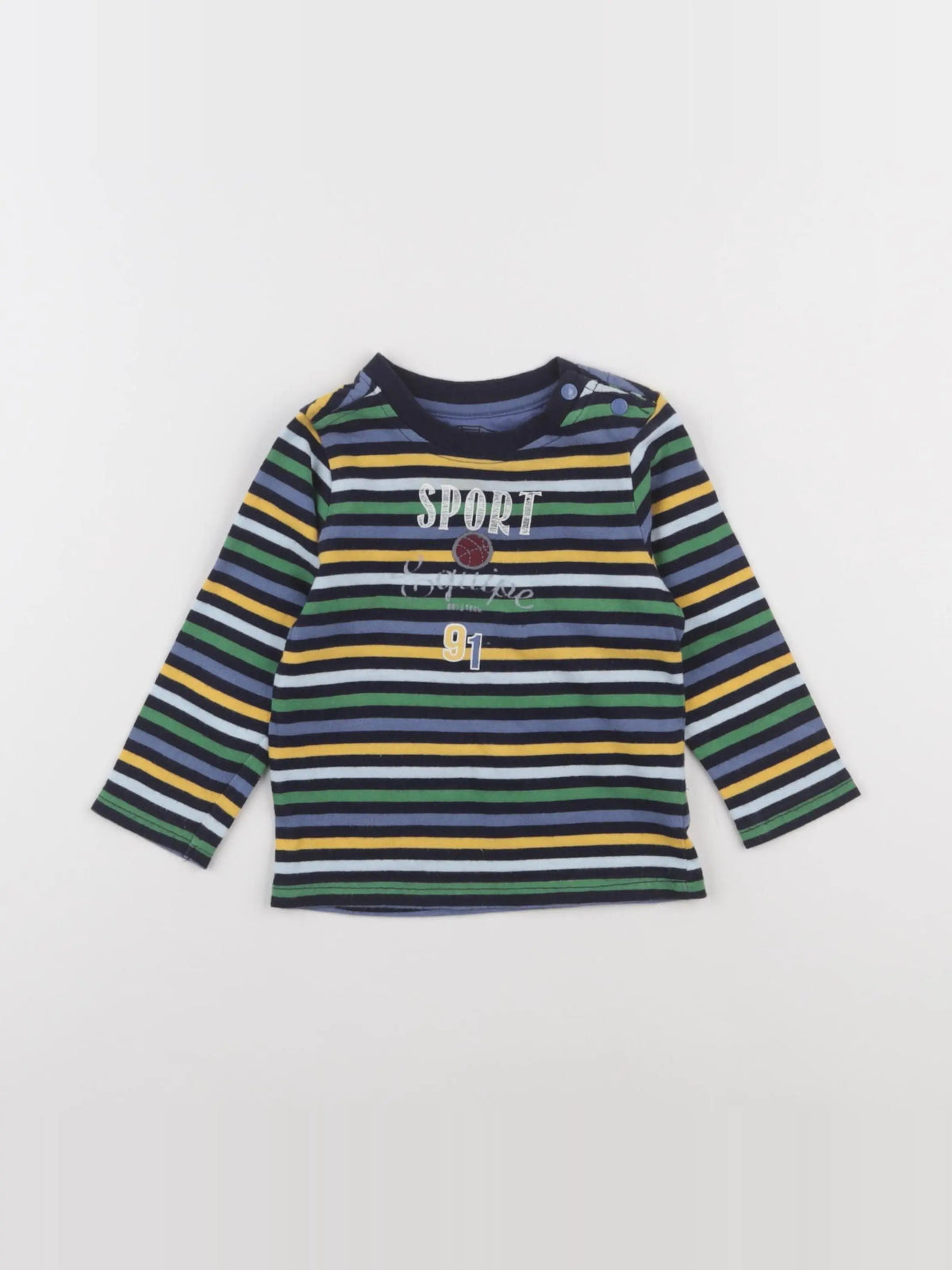 Cadet Rousselle - tee-shirt multicolore - 18 mois