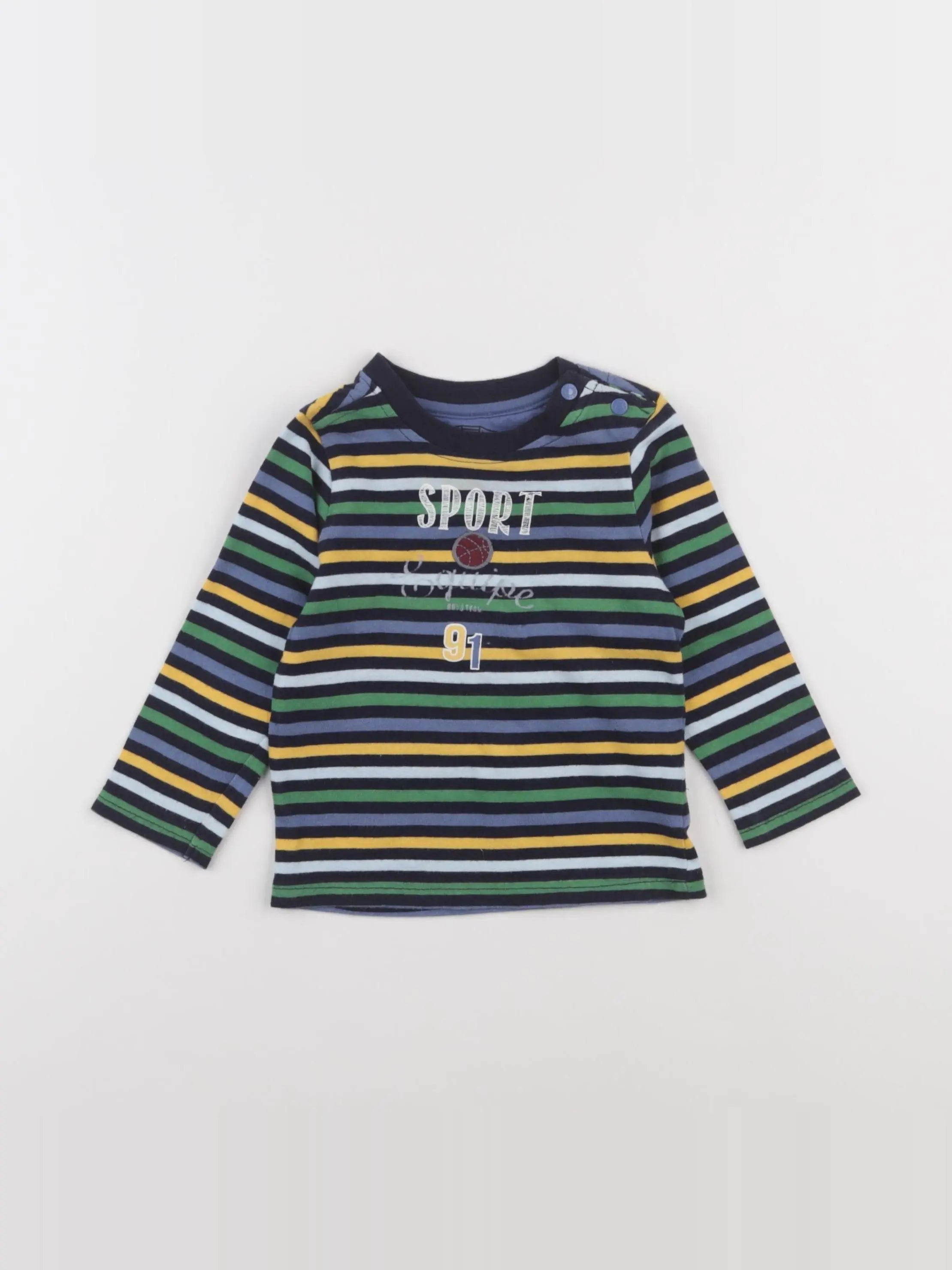 Cadet Rousselle - tee-shirt multicolore - 18 mois