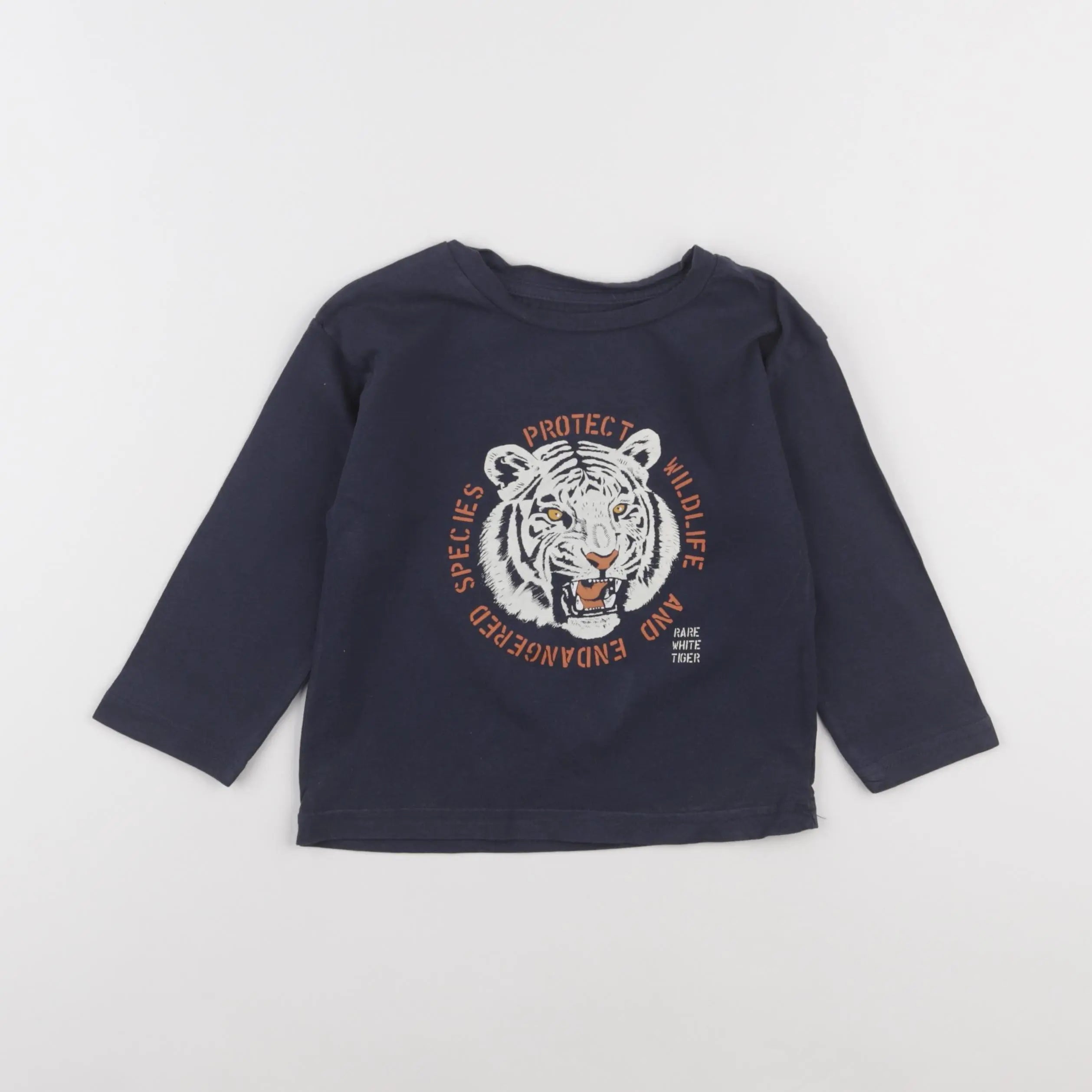 Vertbaudet - tee-shirt bleu - 3 ans