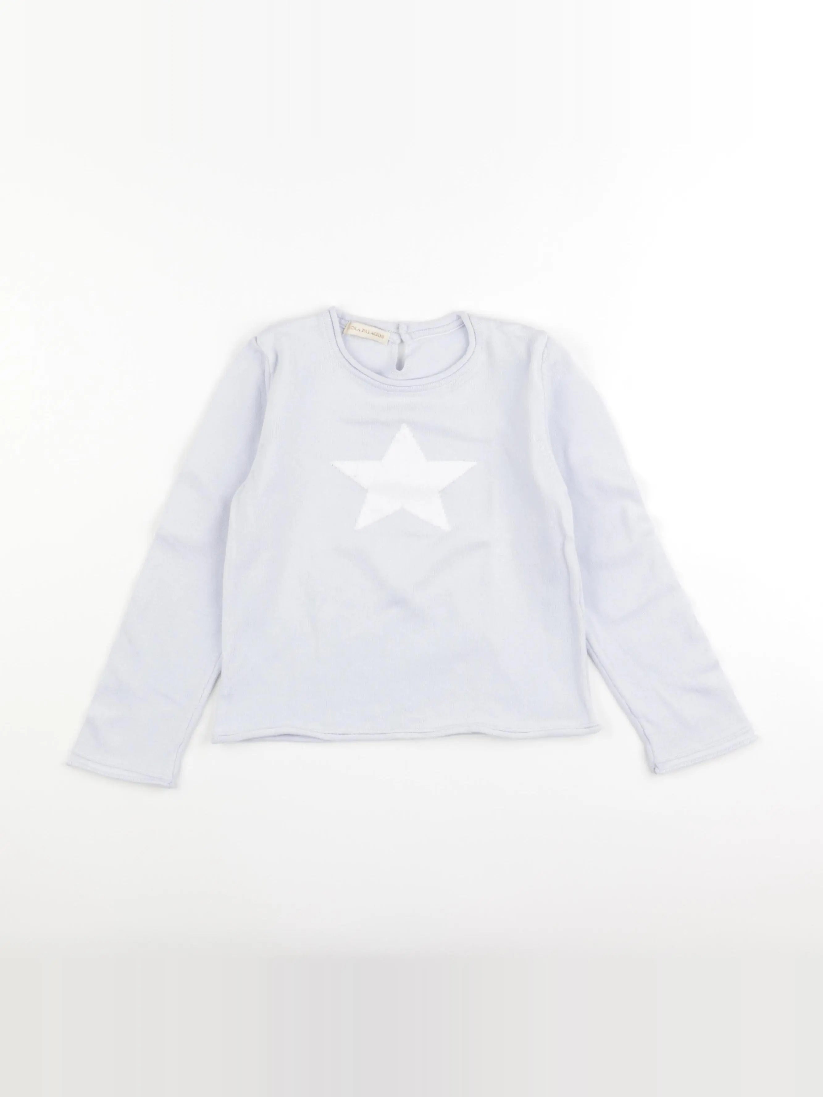 Lola Palacios - pull bleu - 4 ans