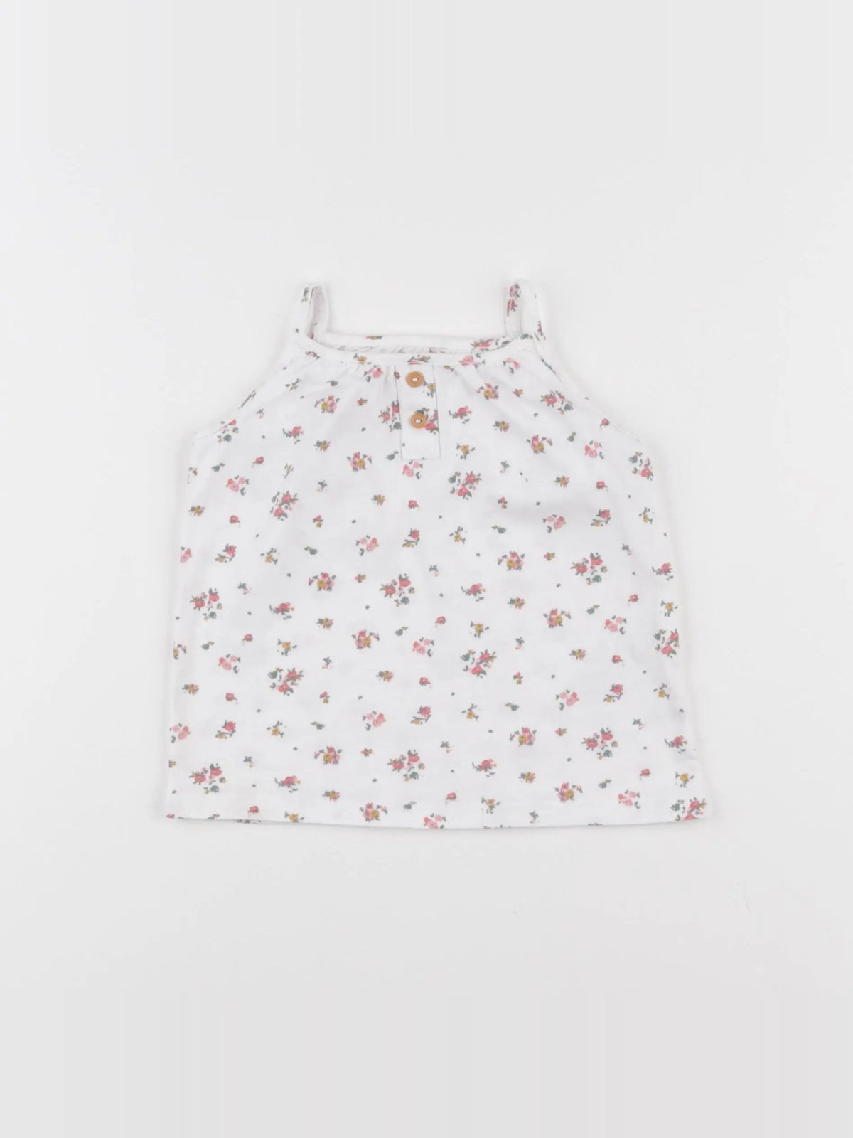 Vertbaudet - débardeur blanc - 18 mois