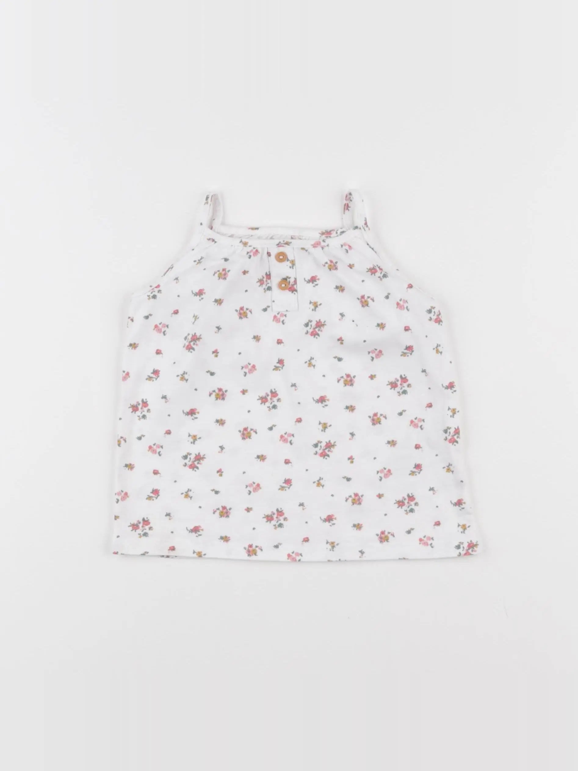 Vertbaudet - débardeur blanc - 18 mois