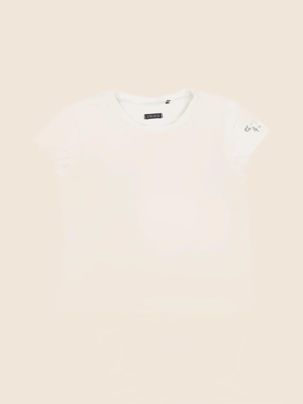 IKKS - tee-shirt beige - 8 ans