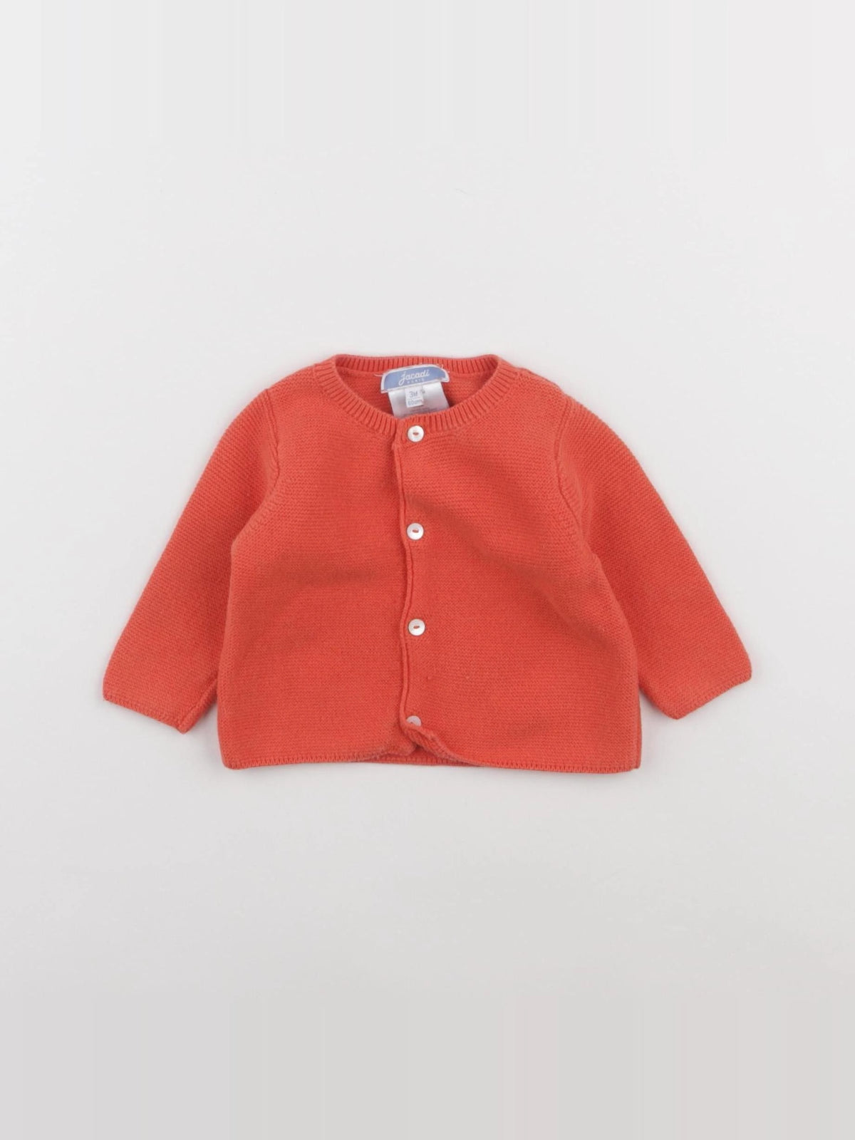 Jacadi - gilet rouge - 3 mois