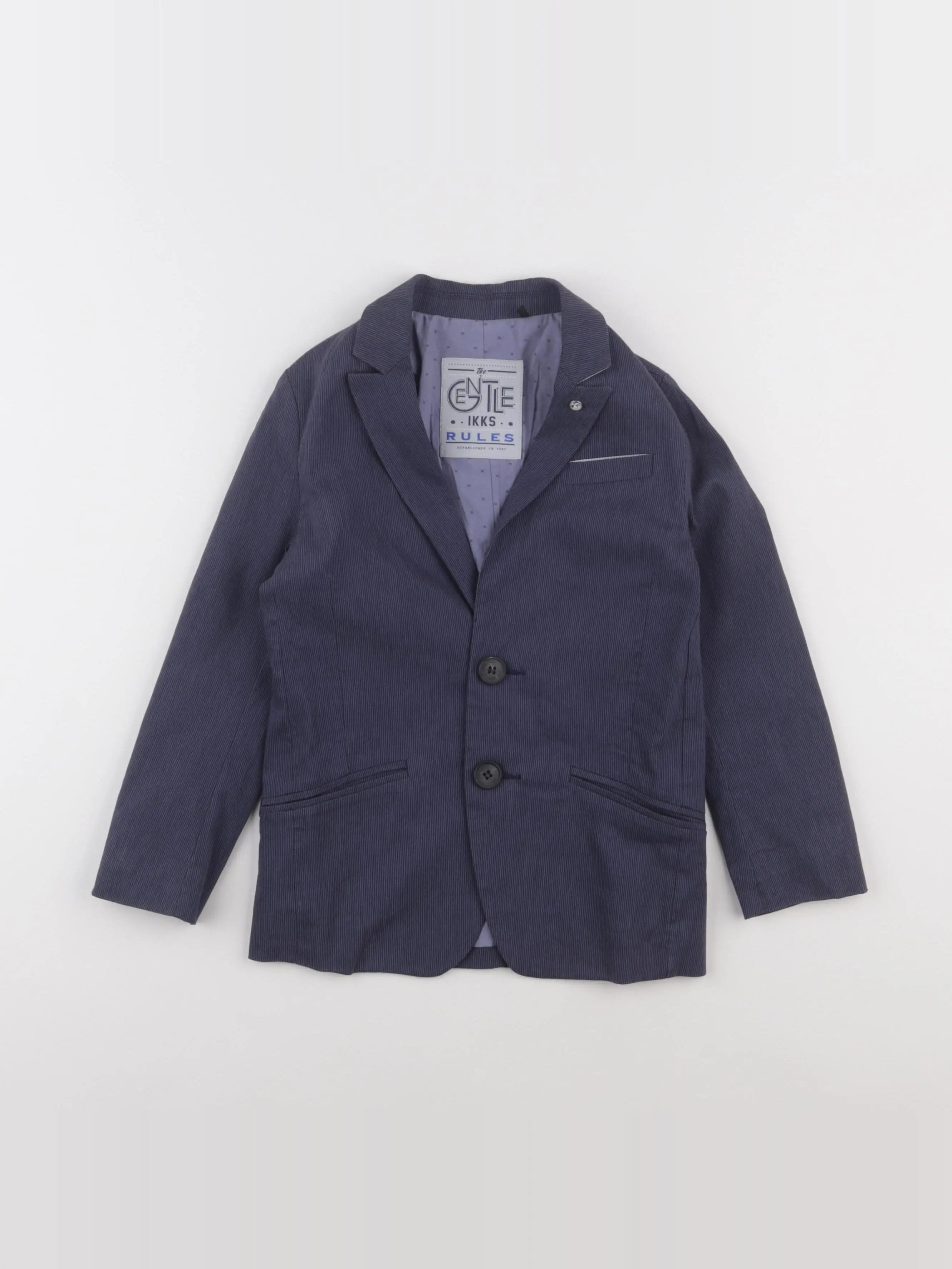 IKKS - veste bleu - 6 ans