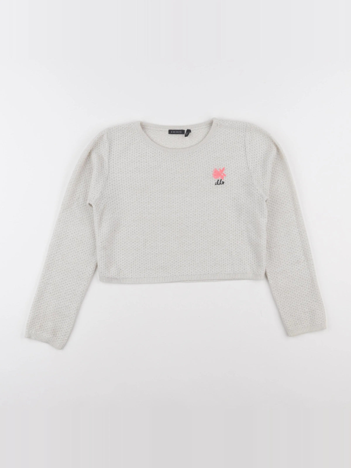 IKKS - pull beige - 8 ans
