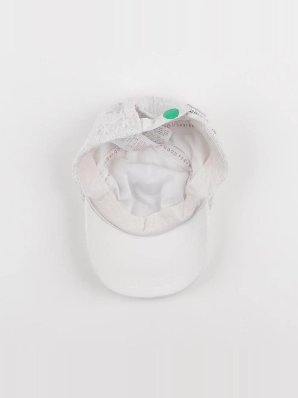 IKKS - casquette blanc - 7/8 ans