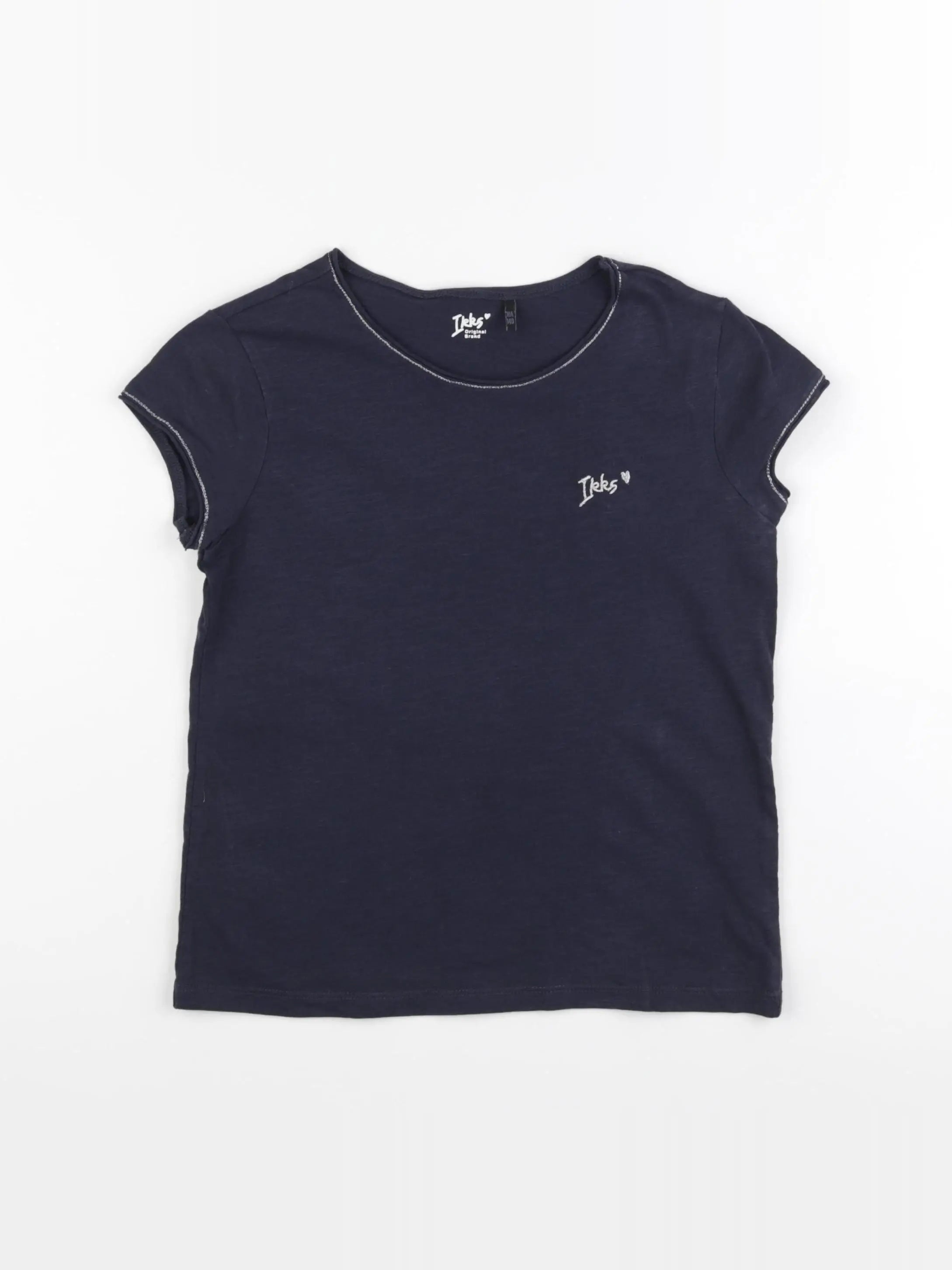 IKKS - tee-shirt bleu - 10 ans