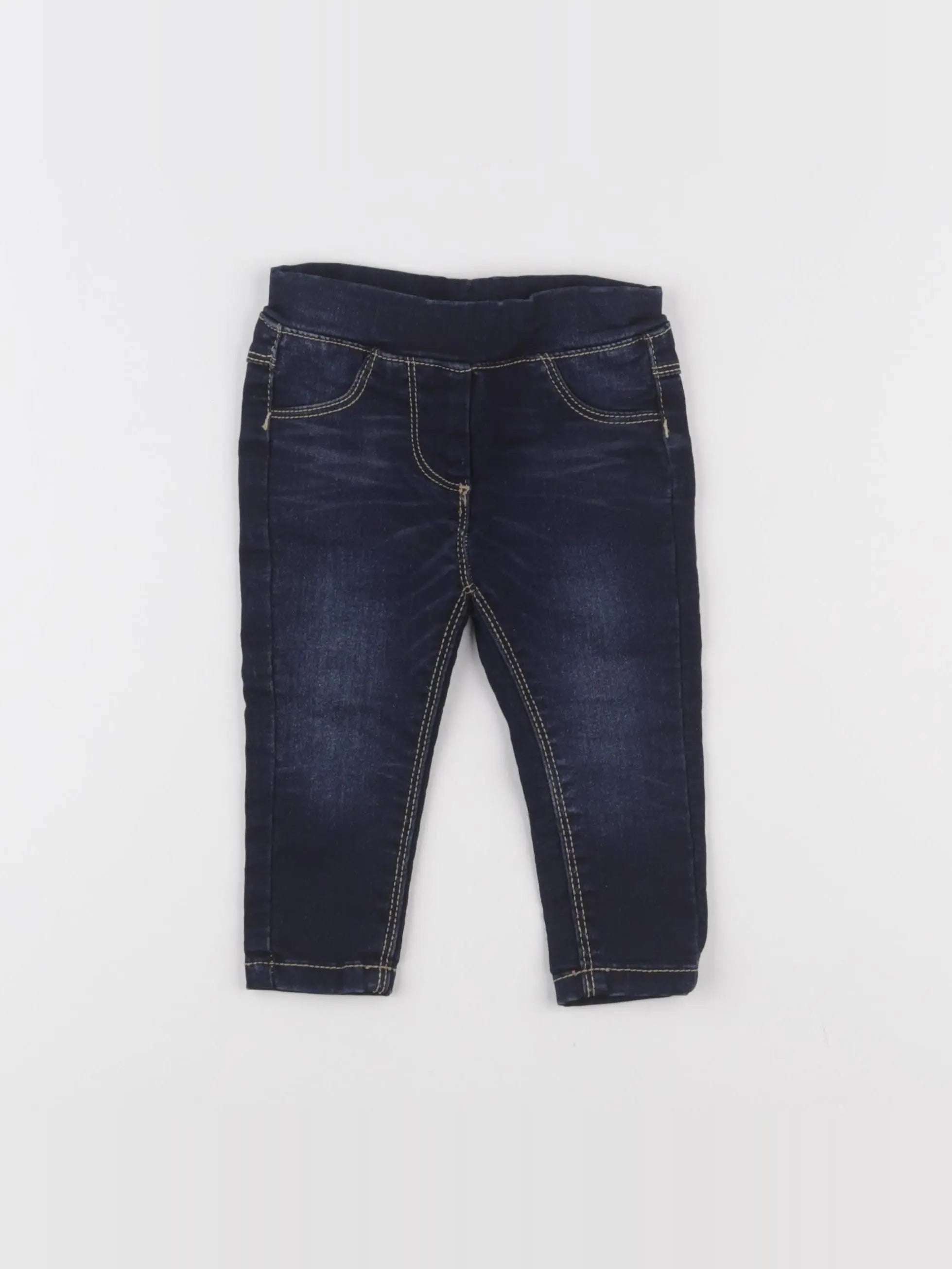 Tape à l'oeil - jegging bleu - 12 mois