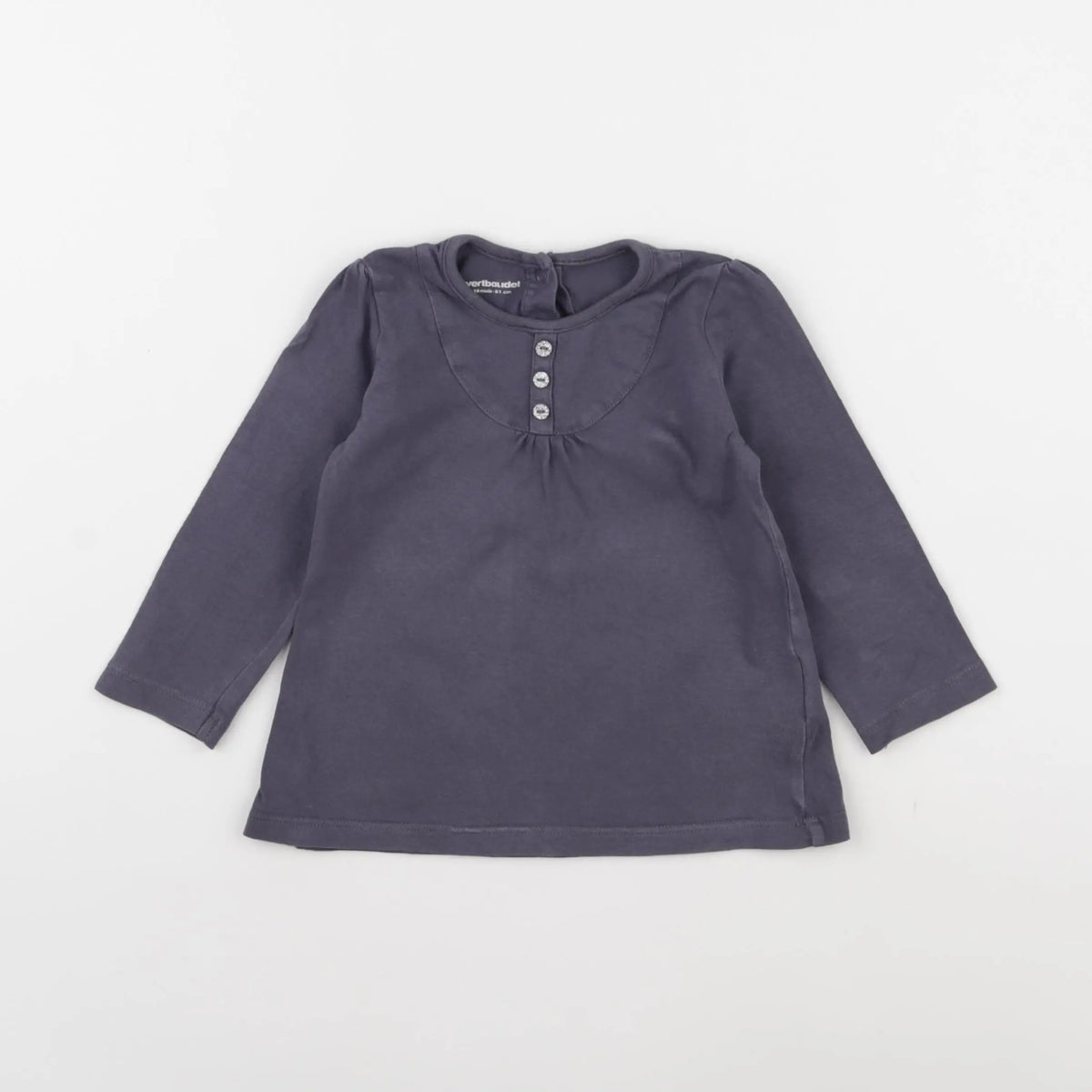 Vertbaudet - tee-shirt gris - 18 mois