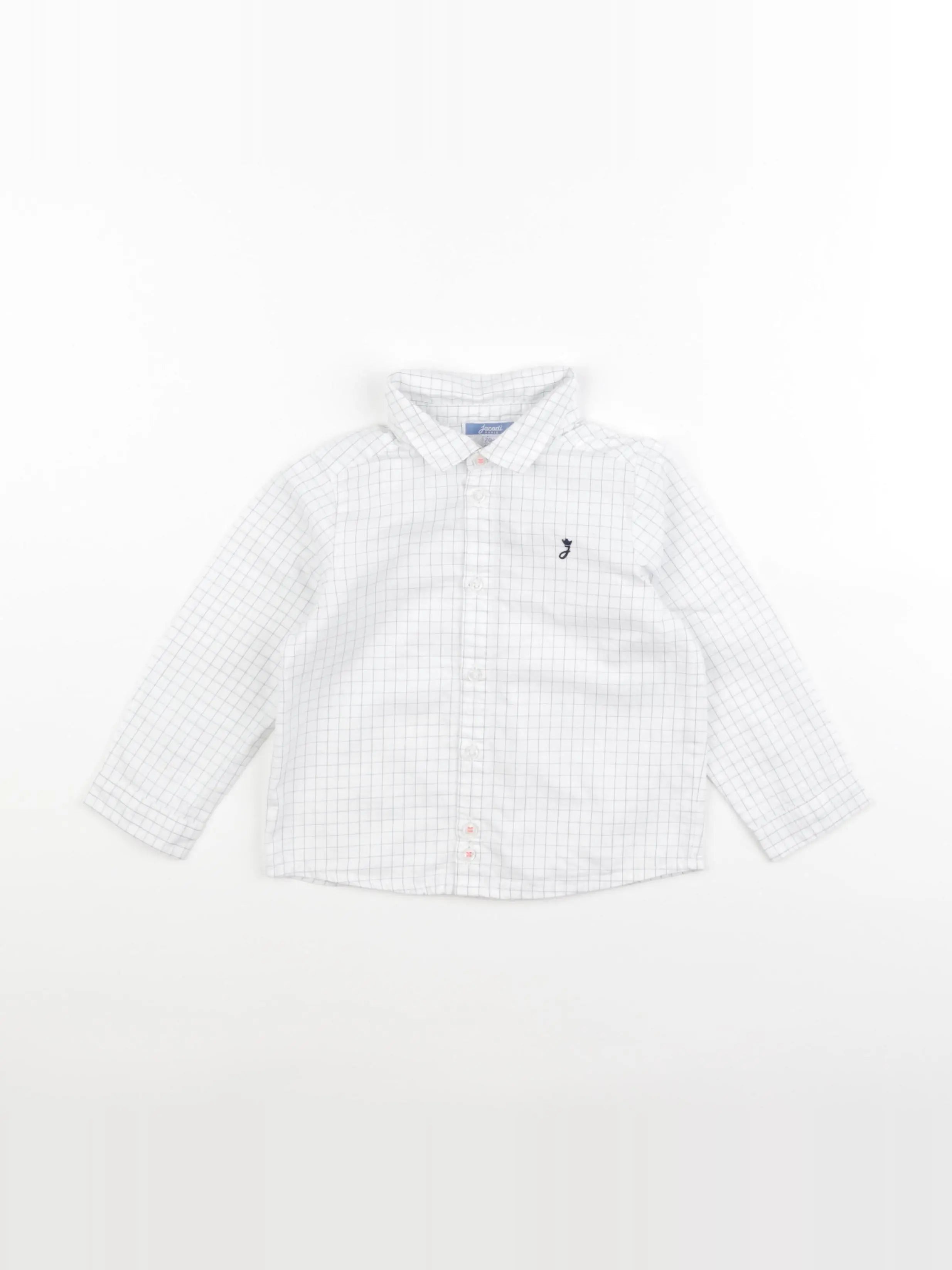 Jacadi - chemise blanc - 24 mois