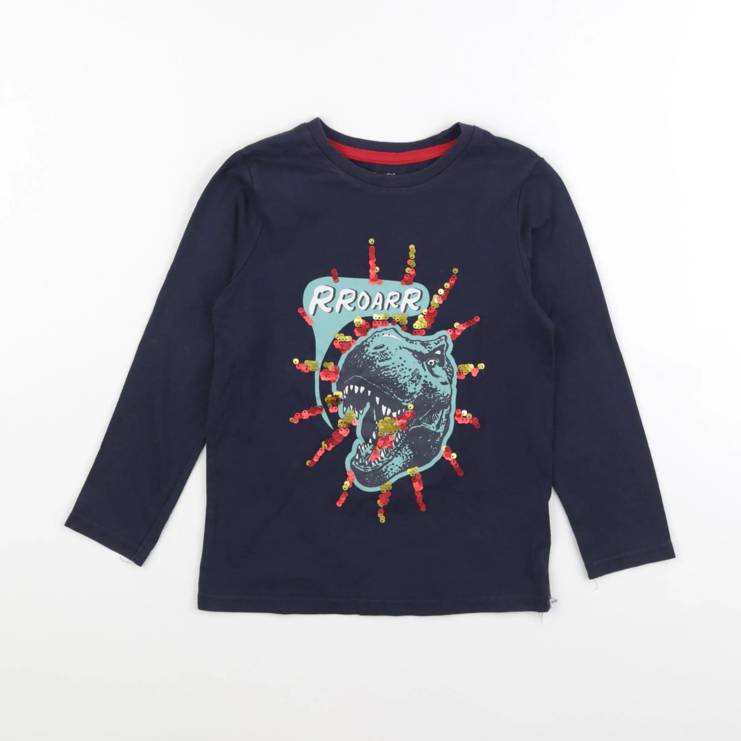 Vertbaudet - tee-shirt bleu - 6 ans