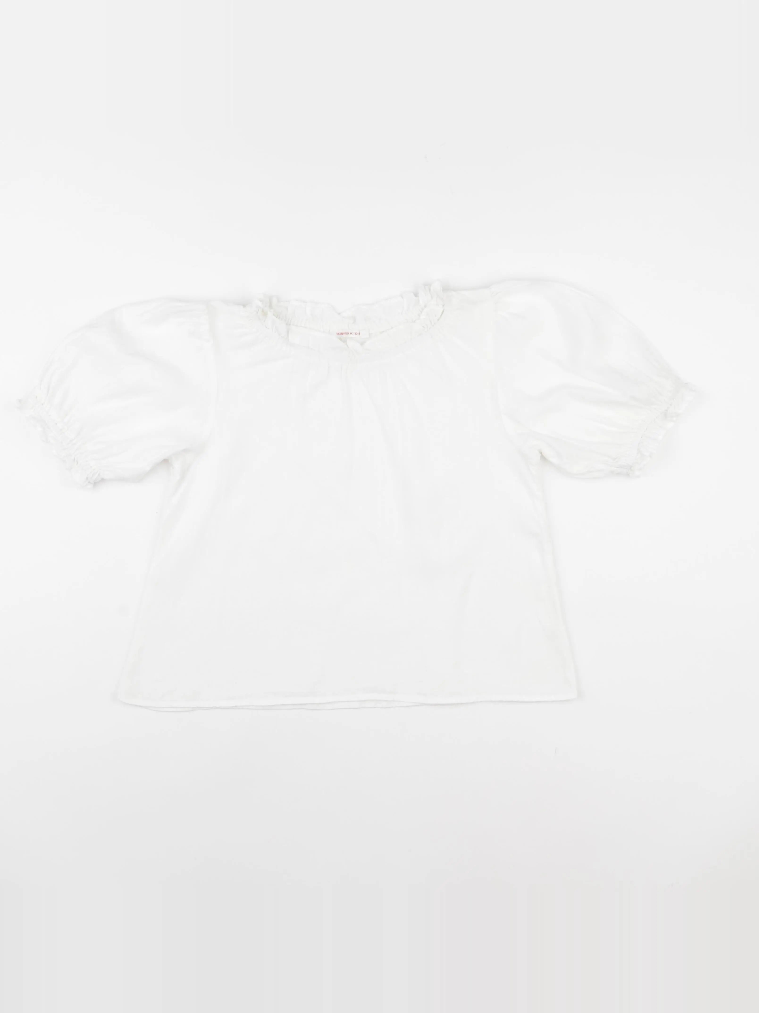 Monoprix - blouse blanc - 8 ans