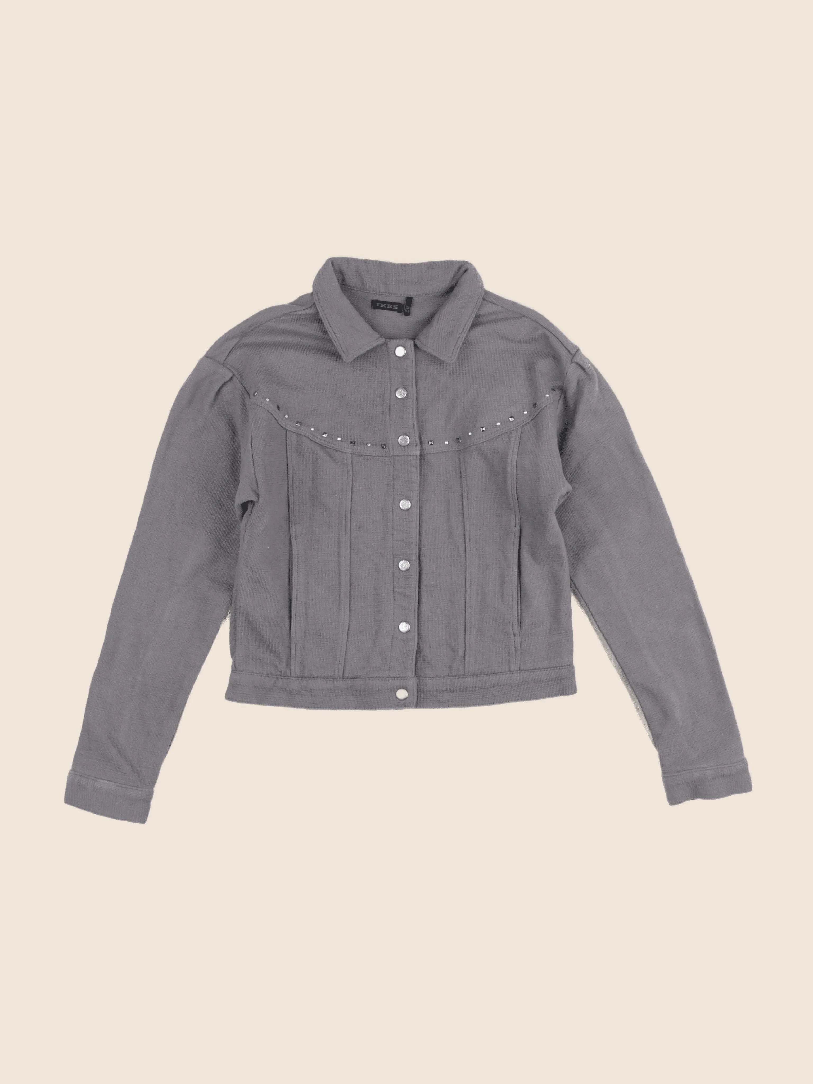 IKKS - veste gris - 10 ans