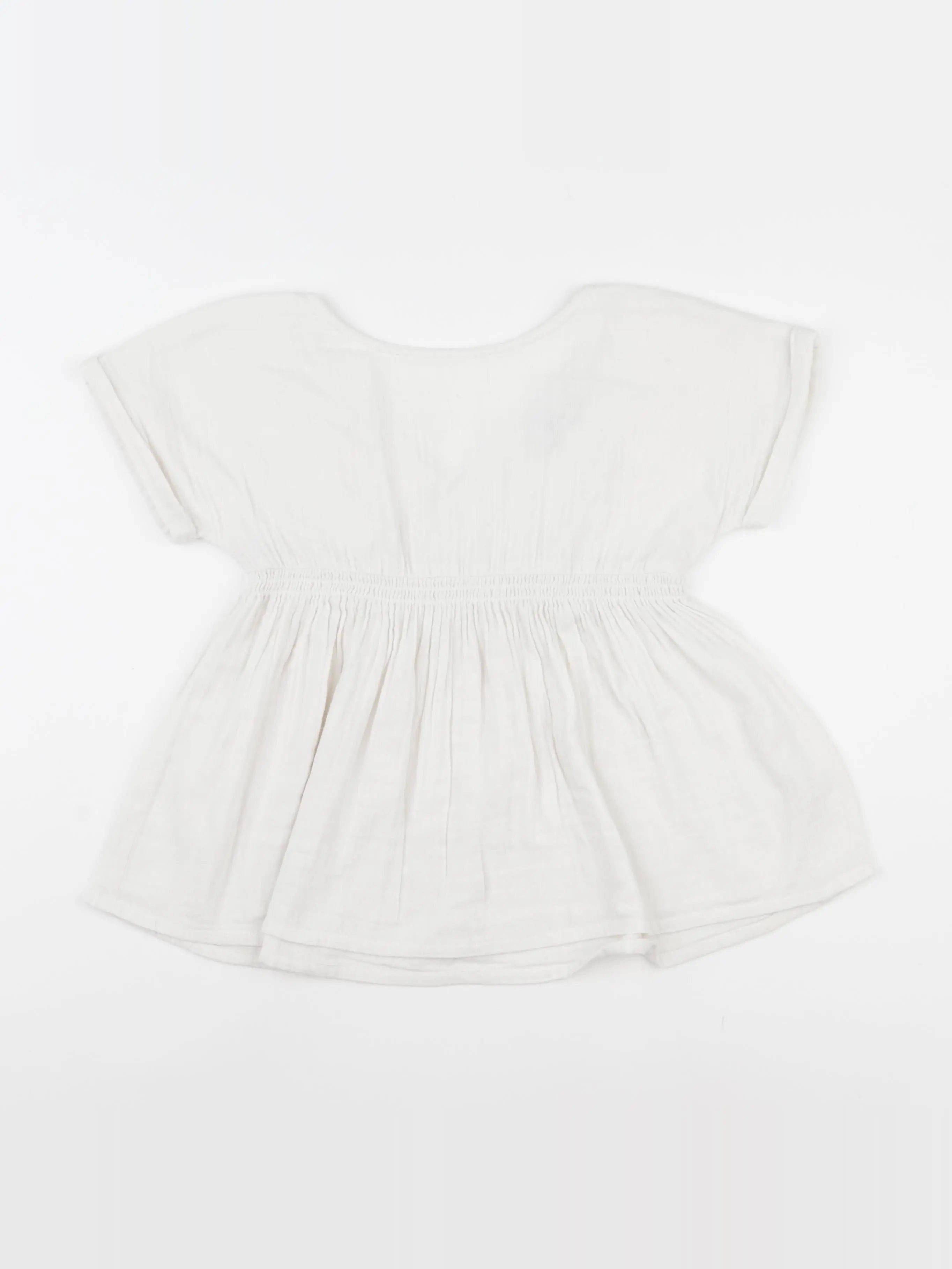 Cyrillus - blouse blanc - 10 ans
