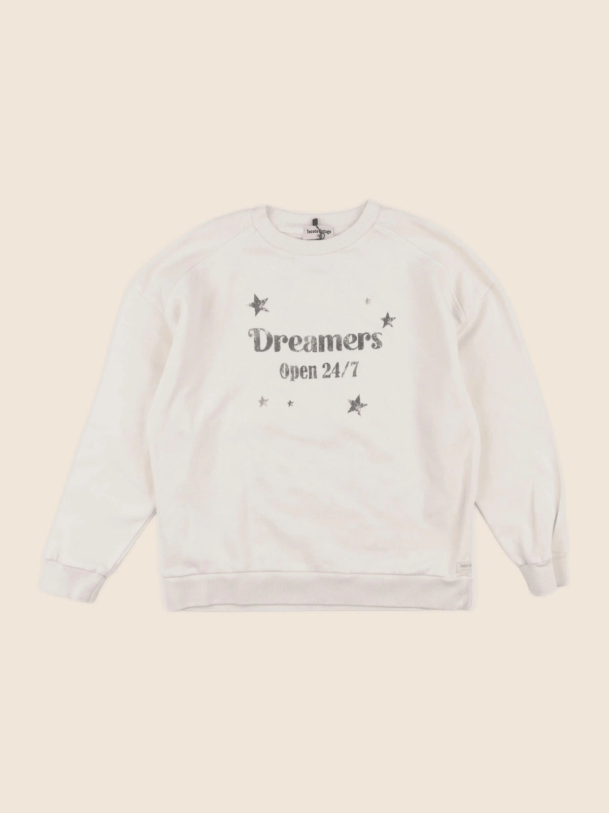 Tocoto vintage - sweat beige - 10 ans